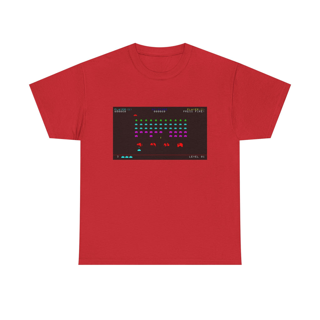 Space Invaders Tee – Classic 80s Arcade Game Scene