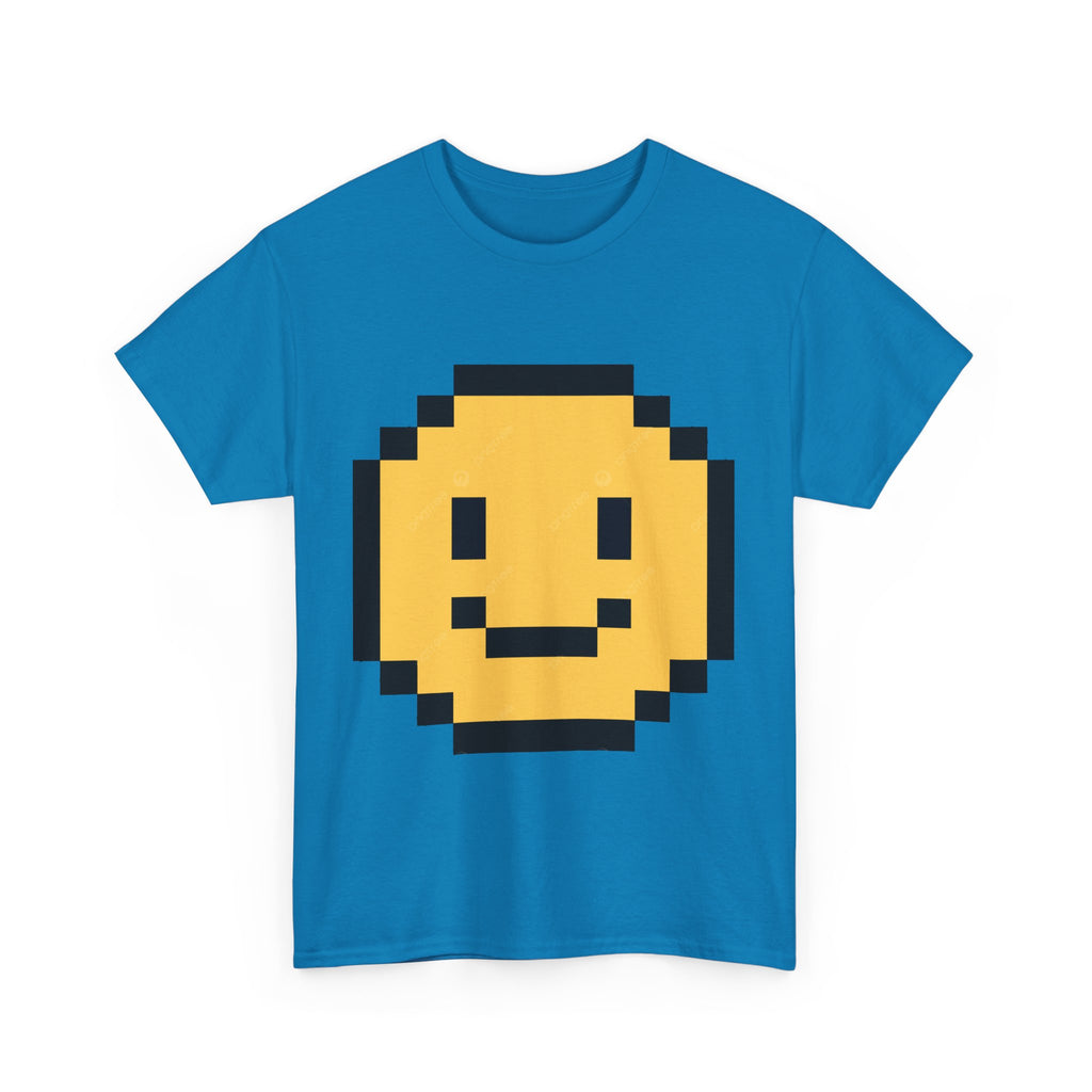 8-Bit Smiley Face Tee – Classic Pixel Art Retro Gaming Style