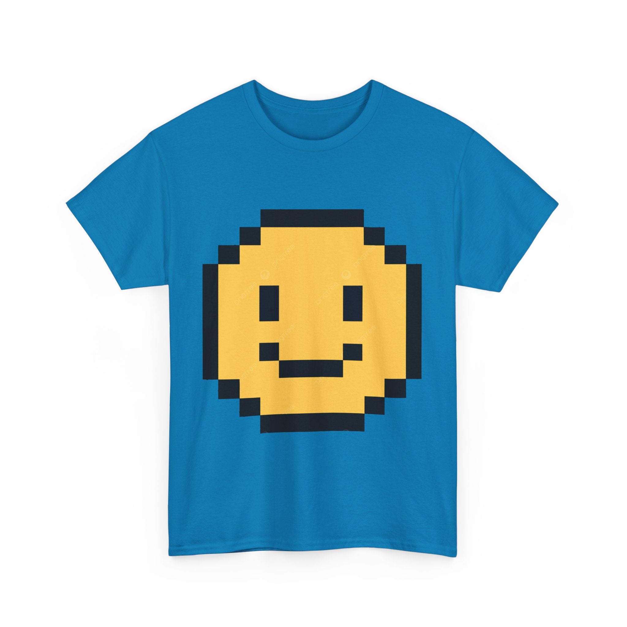 8-Bit Smiley Face Tee – Classic Pixel Art Retro Gaming Style