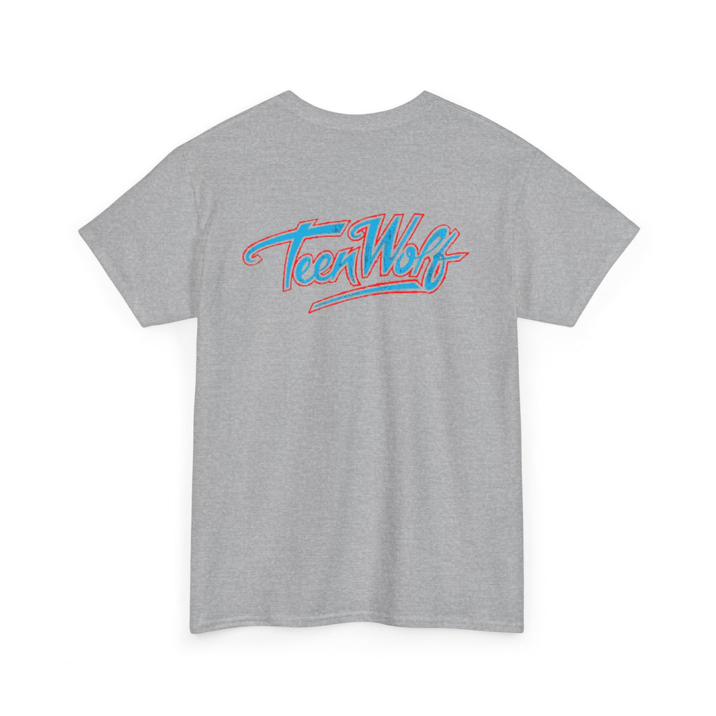 Teen Wolf Neon Logo Tee – 80s Movie Magic