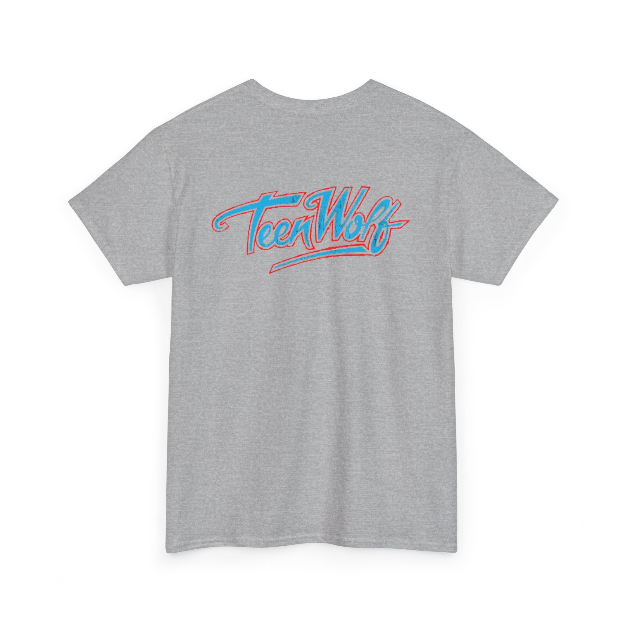 Teen Wolf Neon Logo Tee – 80s Movie Magic