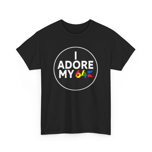 I Adore My 64 80s Style T-Shirt commodore 64 128 Plus 4 Vic-20