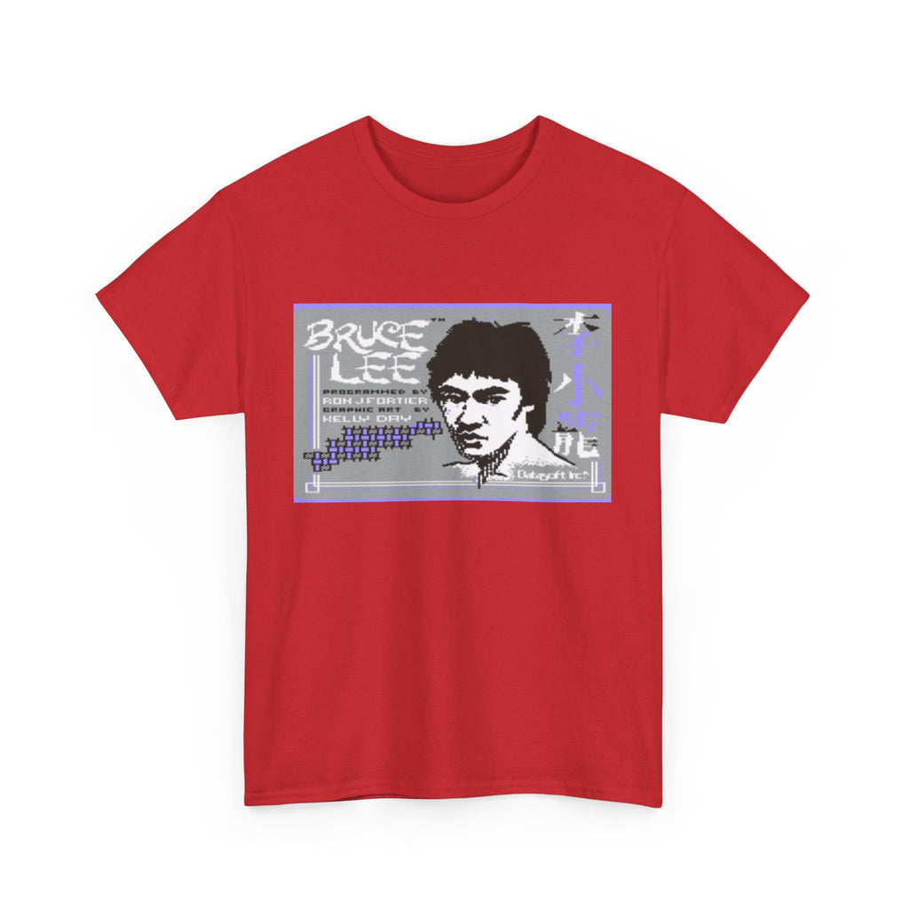 Bruce Lee Commodore 64 Title Screen Tee – Classic C64 Action Platformer
