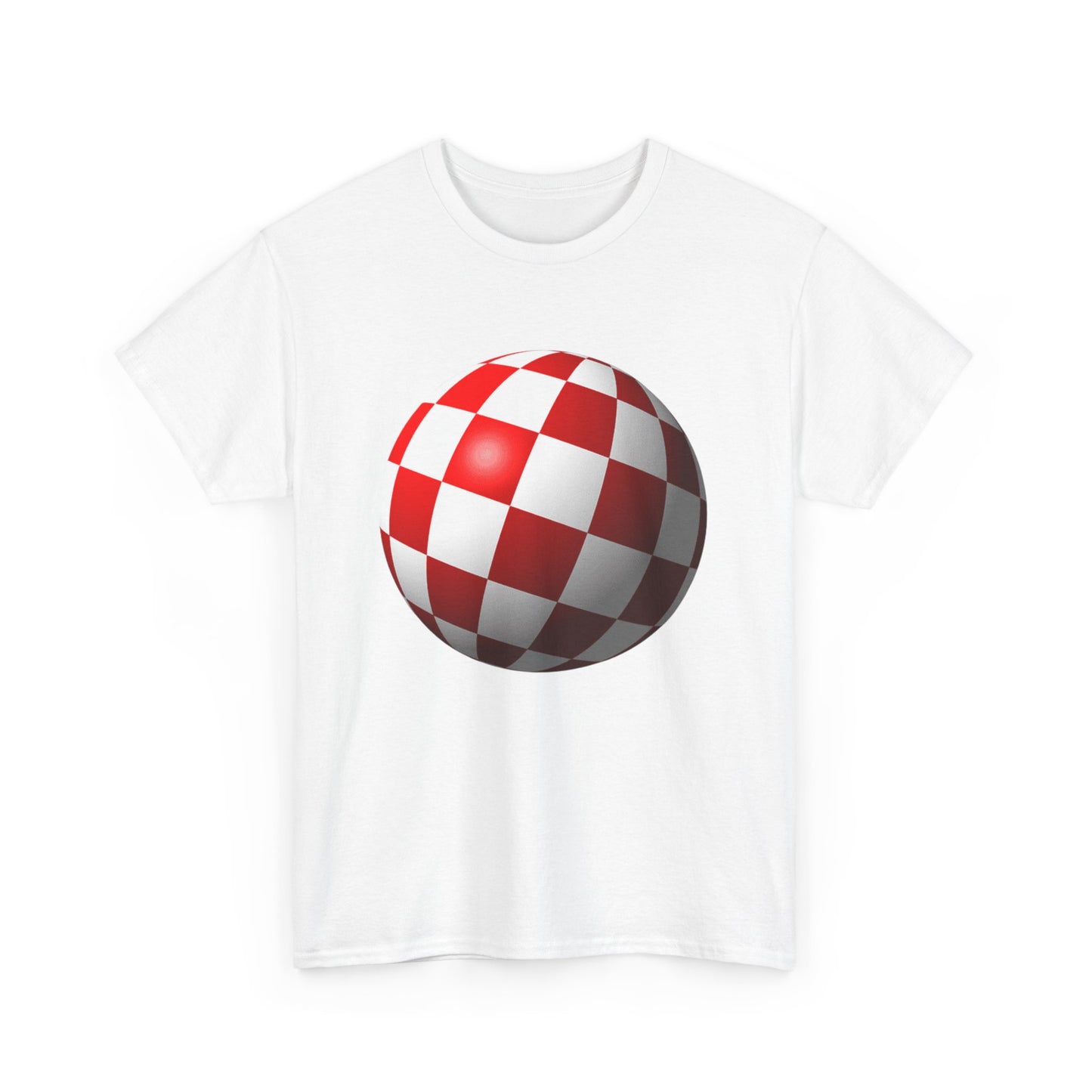Retro 3D Boing Ball Tee – Classic 16-Bit Amiga Era Design