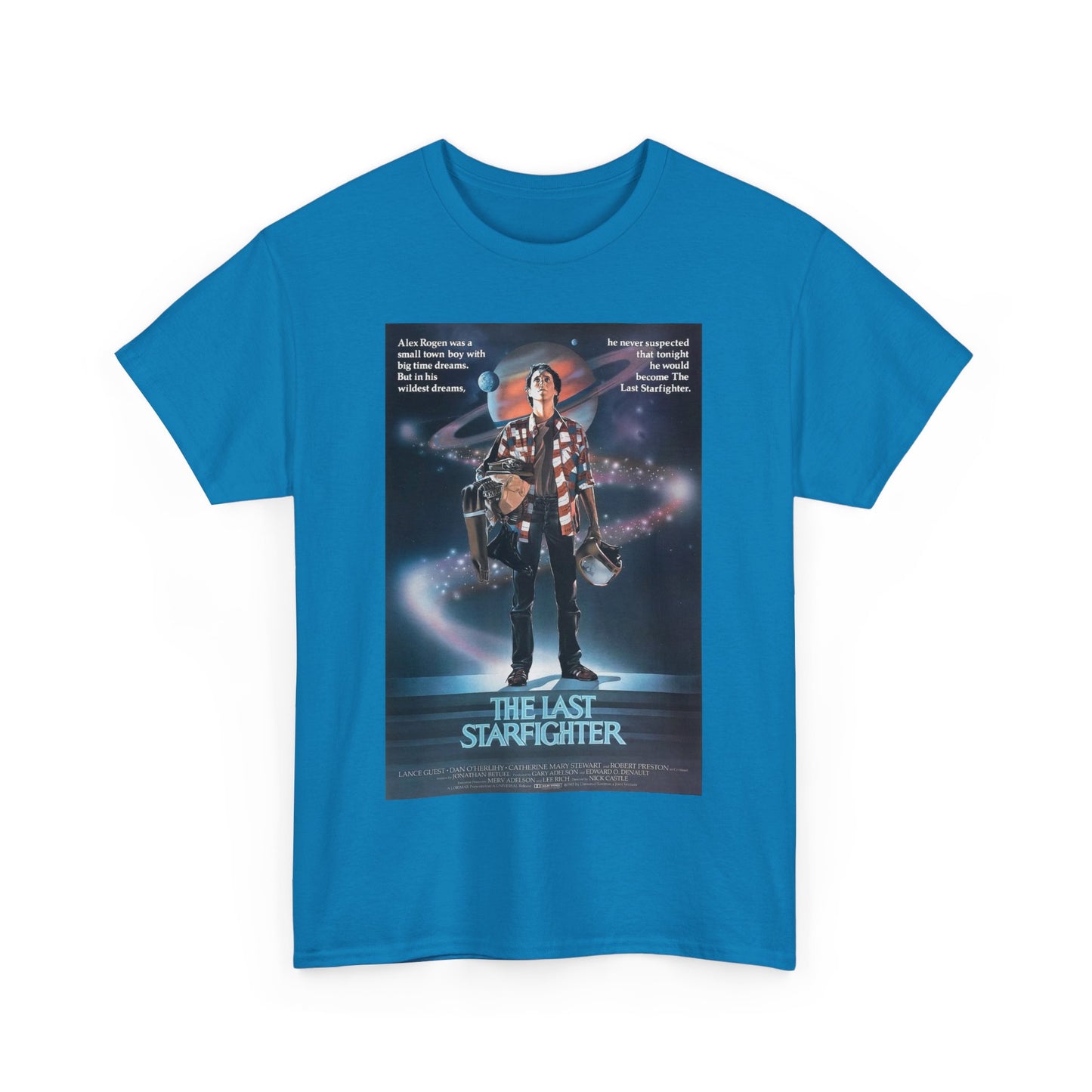 The Last Starfighter Movie Poster Tee – Retro 80s Sci-Fi Adventure