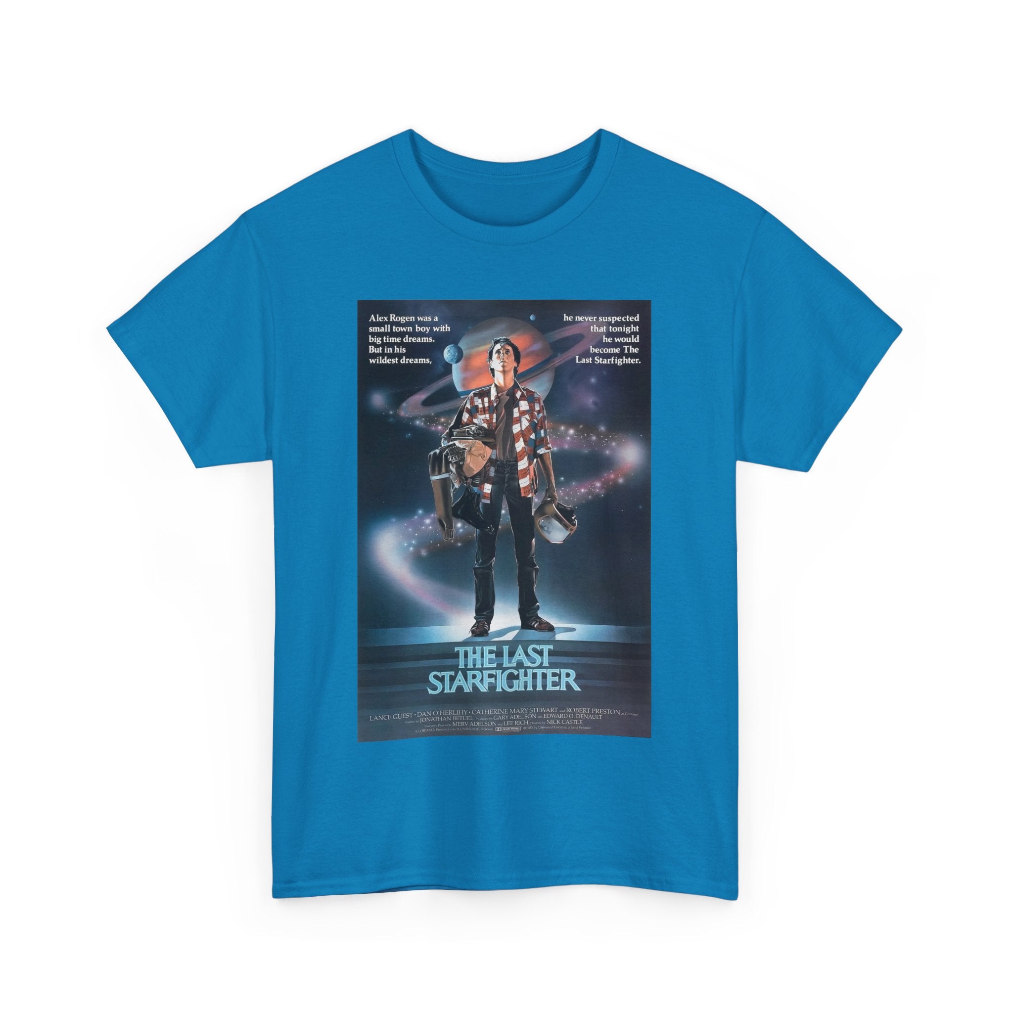The Last Starfighter Movie Poster Tee – Retro 80s Sci-Fi Adventure