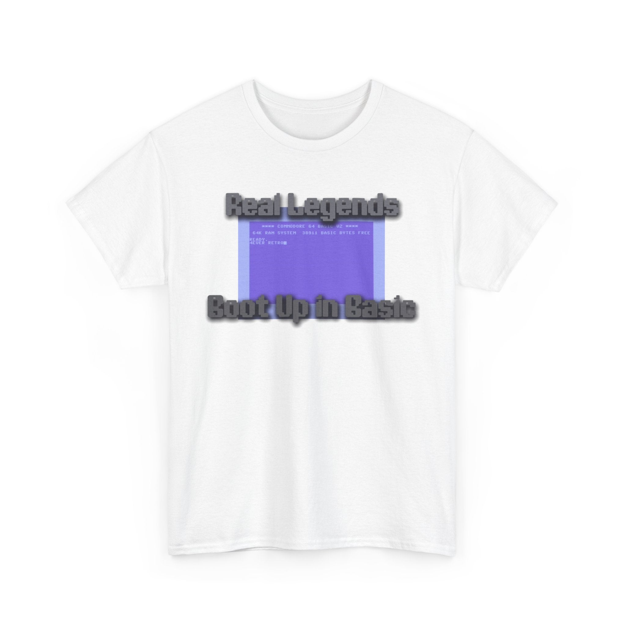 Real Legends Boot Up in BASIC commodore 64 128 plus 4 Vic-20