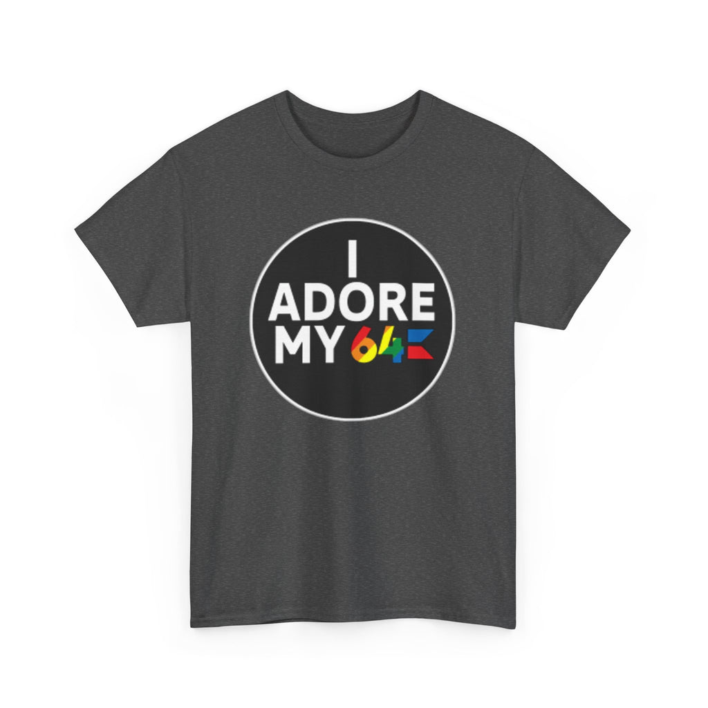 I Adore My 64 80s Style T-Shirt commodore 64 128 Plus 4 Vic-20