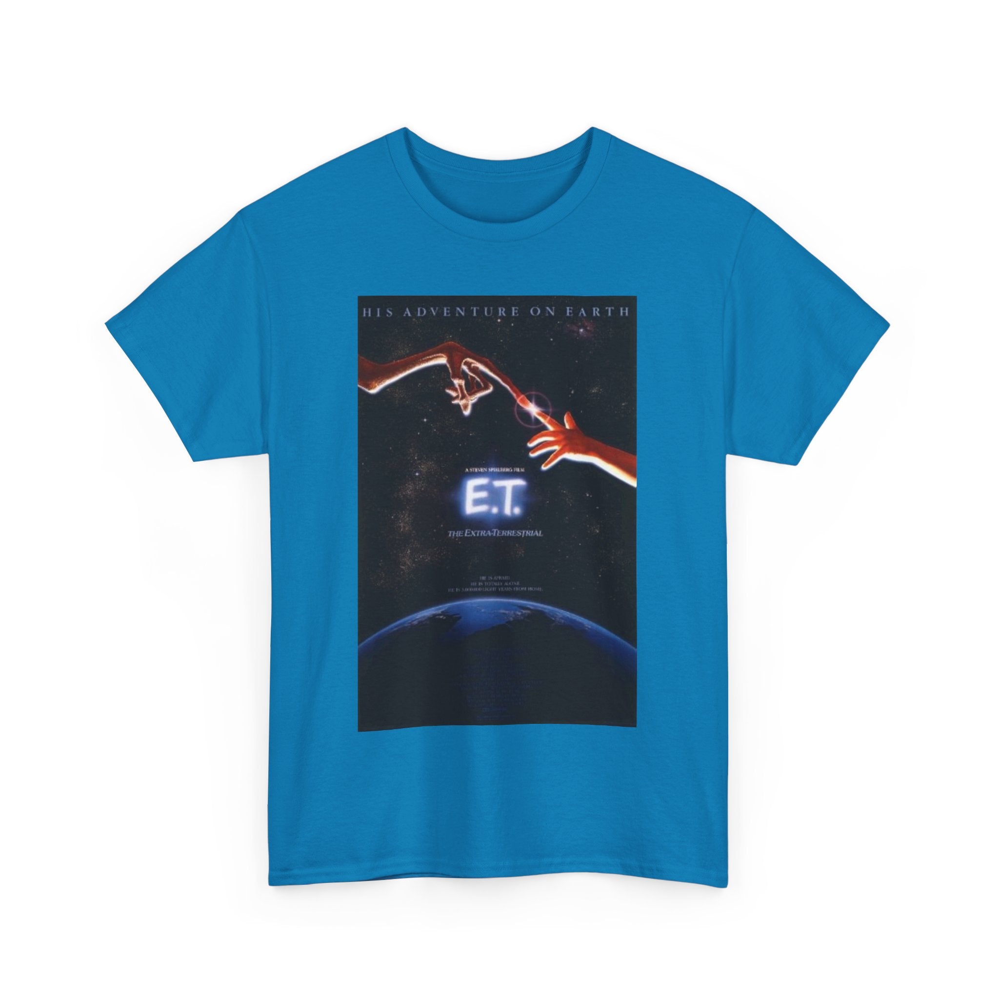 E.T. the Extra-Terrestrial Movie Poster Tee – Classic 80s Sci-Fi Family Film