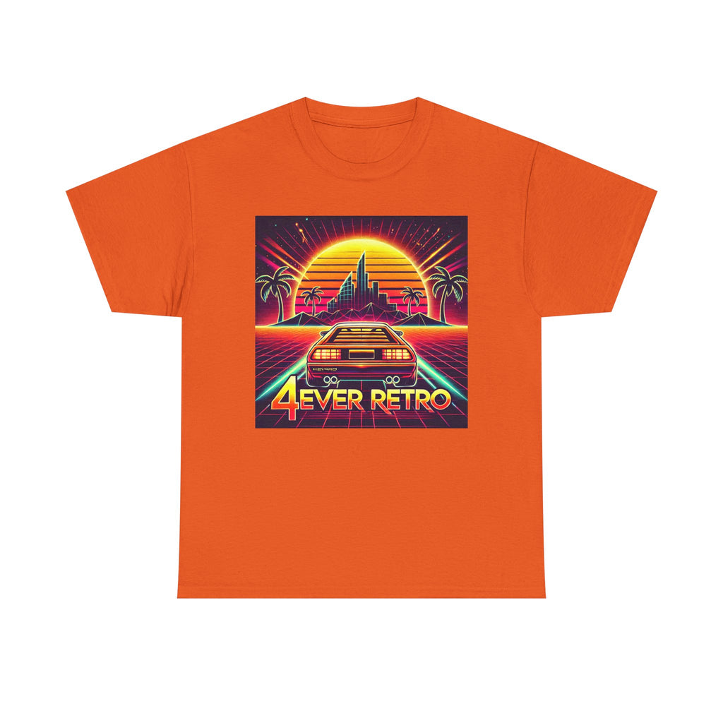 4ever Retro Outrun Tee – Drive into Neon Nostalgia