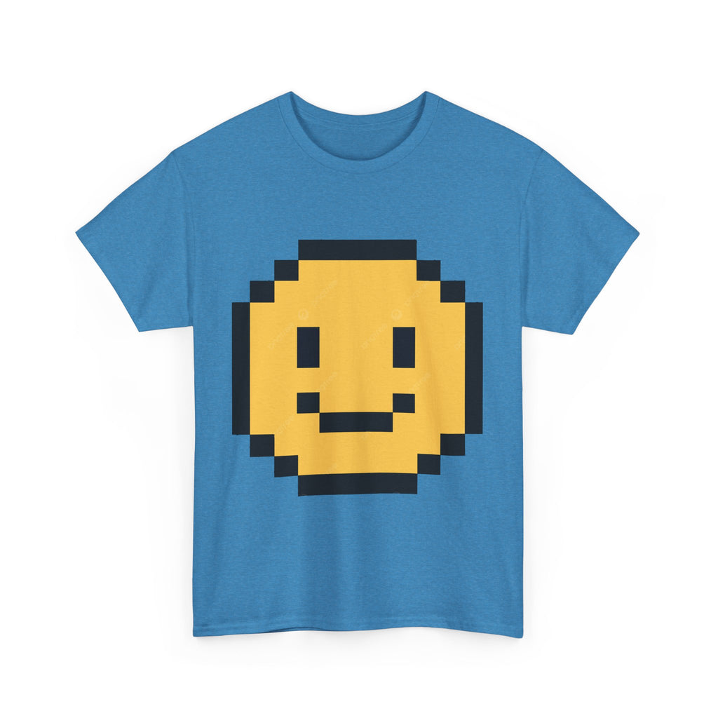 8-Bit Smiley Face Tee – Classic Pixel Art Retro Gaming Style
