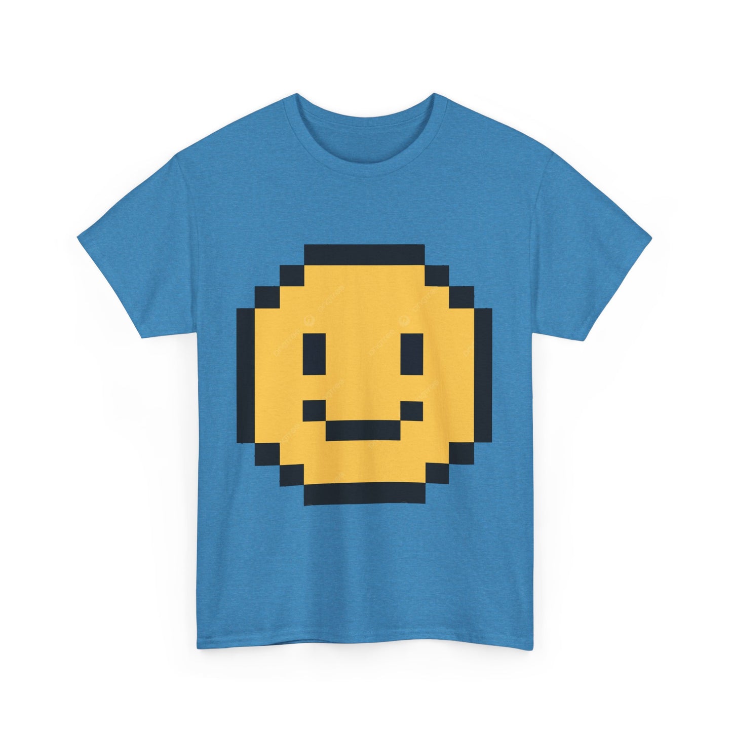 8-Bit Smiley Face Tee – Classic Pixel Art Retro Gaming Style