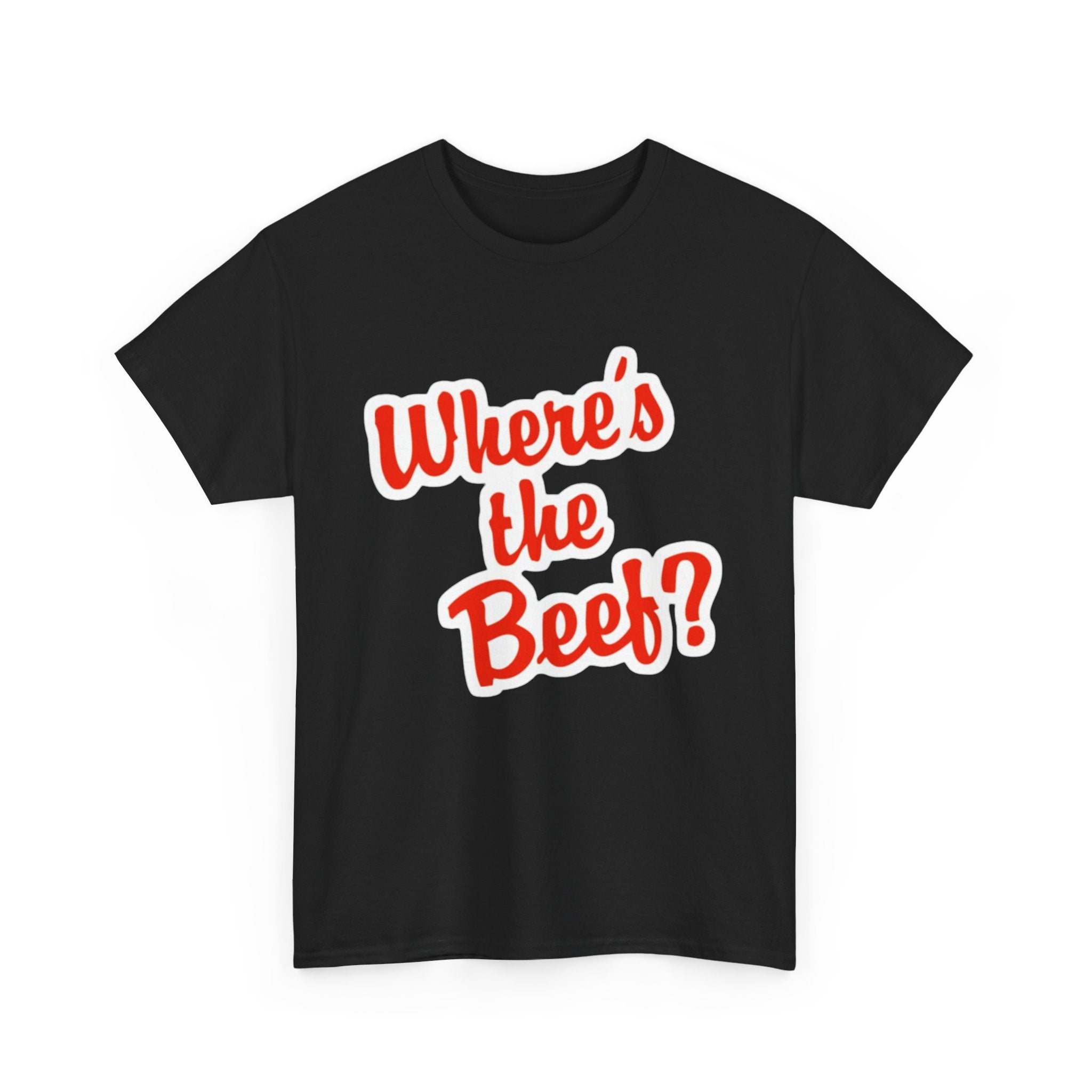 Where’s the Beef? Classic Tee – 80s Ad Icon
