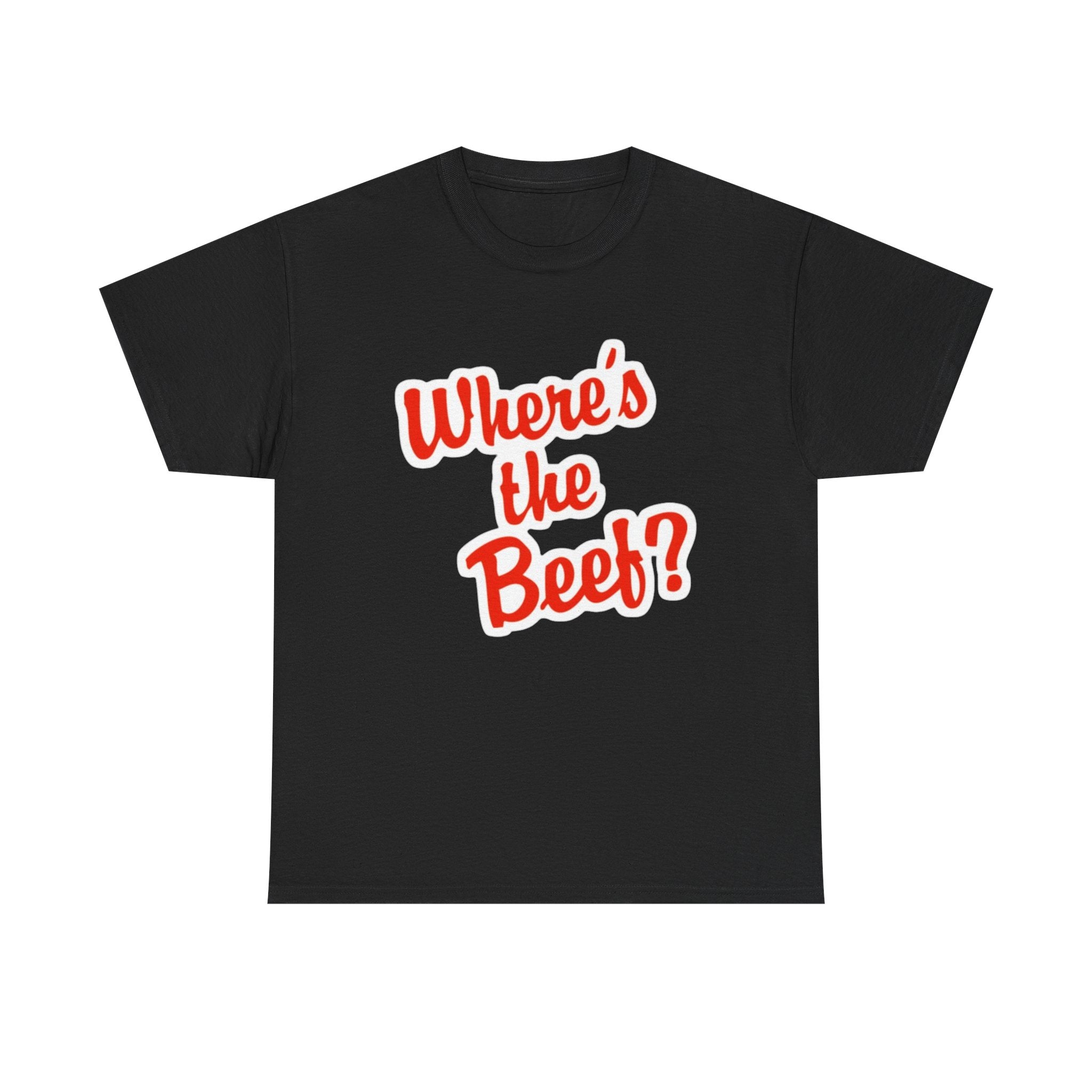 Where’s the Beef? Classic Tee – 80s Ad Icon