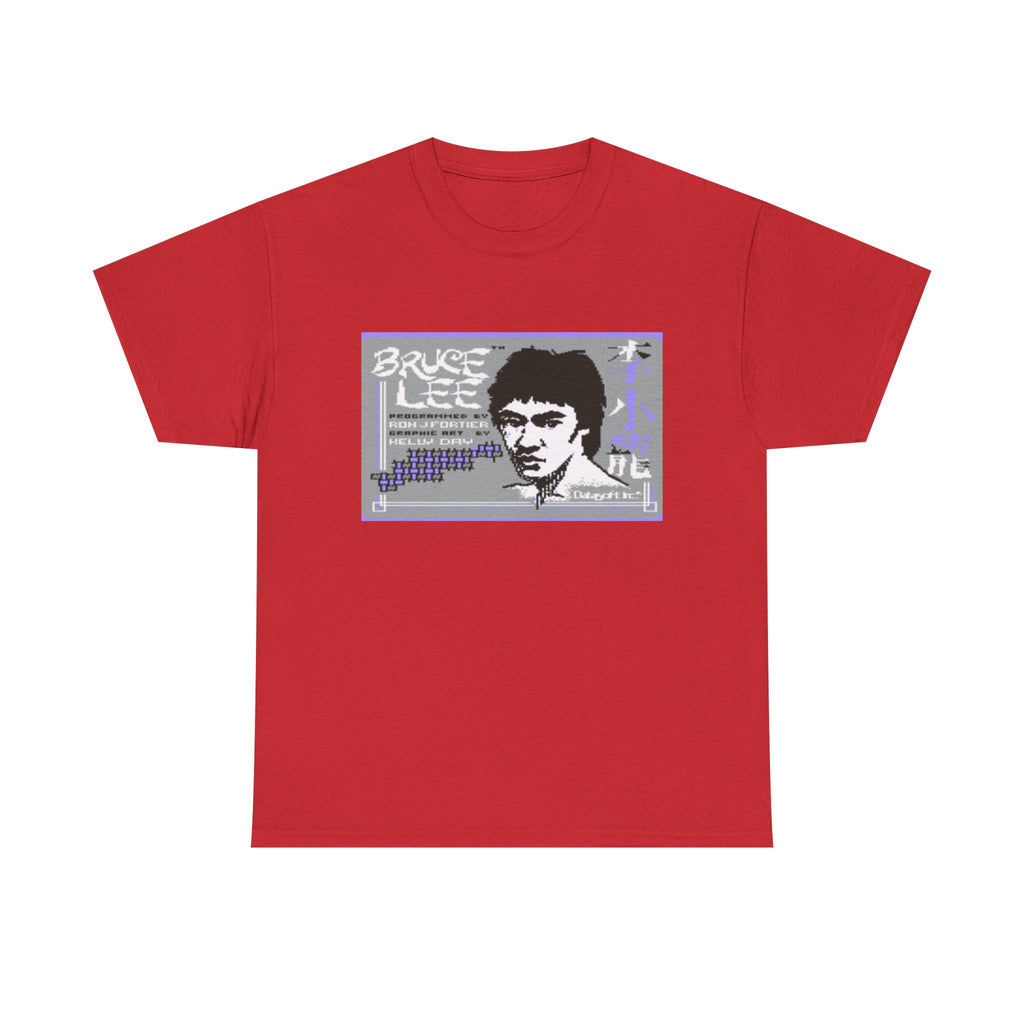 Bruce Lee Commodore 64 Title Screen Tee – Classic C64 Action Platformer