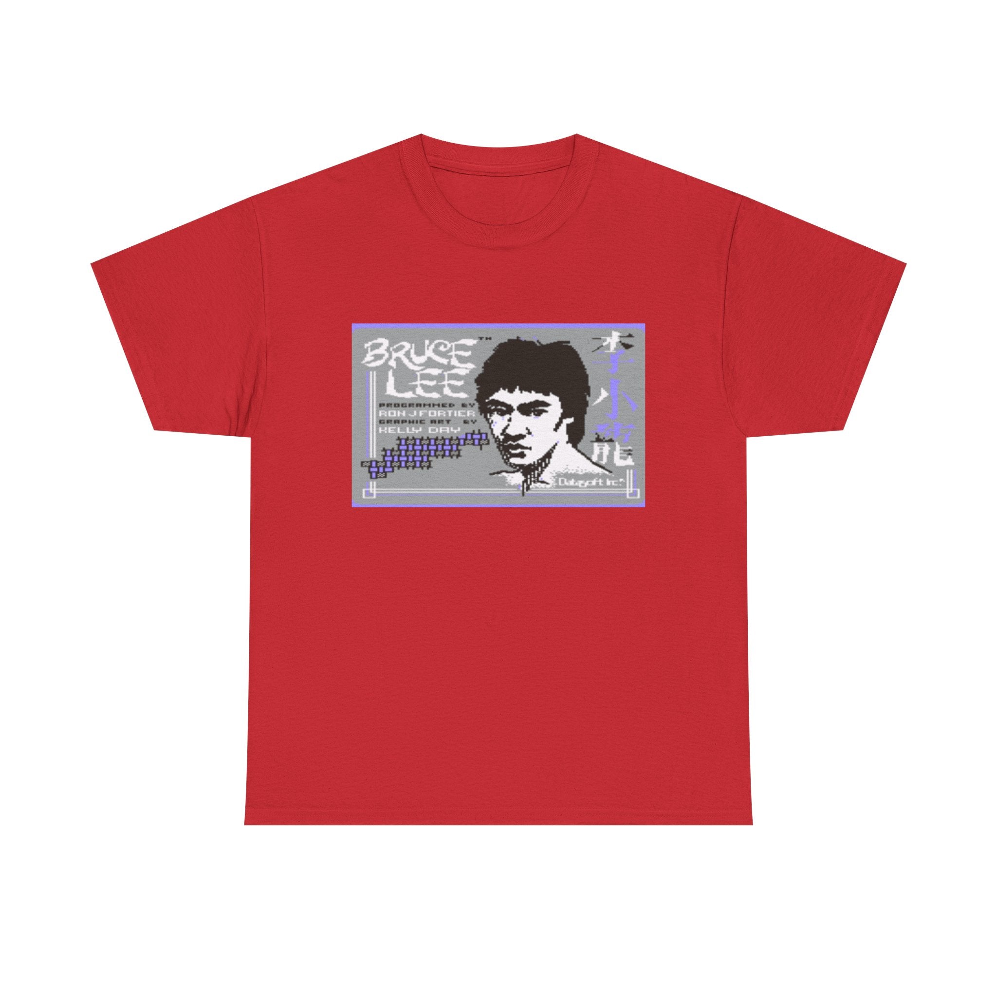 Bruce Lee Commodore 64 Title Screen Tee – Classic C64 Action Platformer