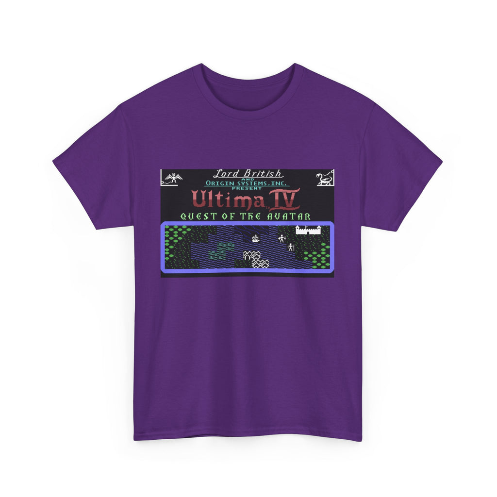 Ultima IV: Quest of the Avatar Commodore 64 Title Screen Tee – Classic C64 RPG