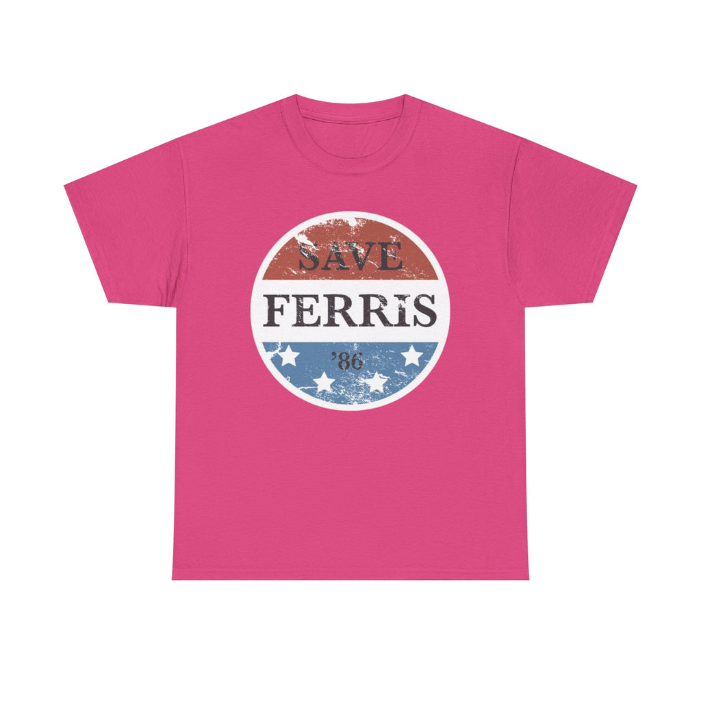 Save Ferris Classic Tee – 80s Movie Nostalgia