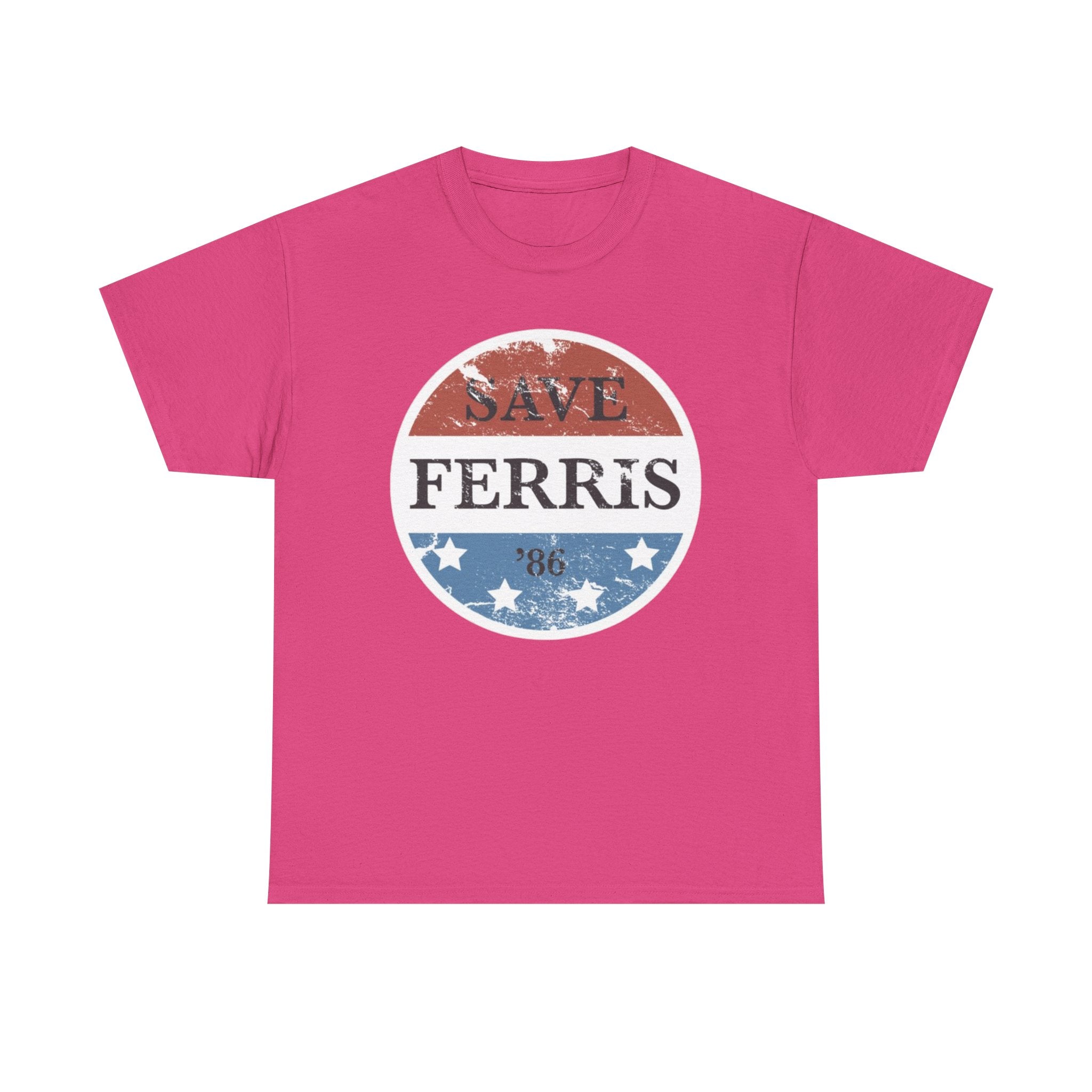 Save Ferris Classic Tee – 80s Movie Nostalgia