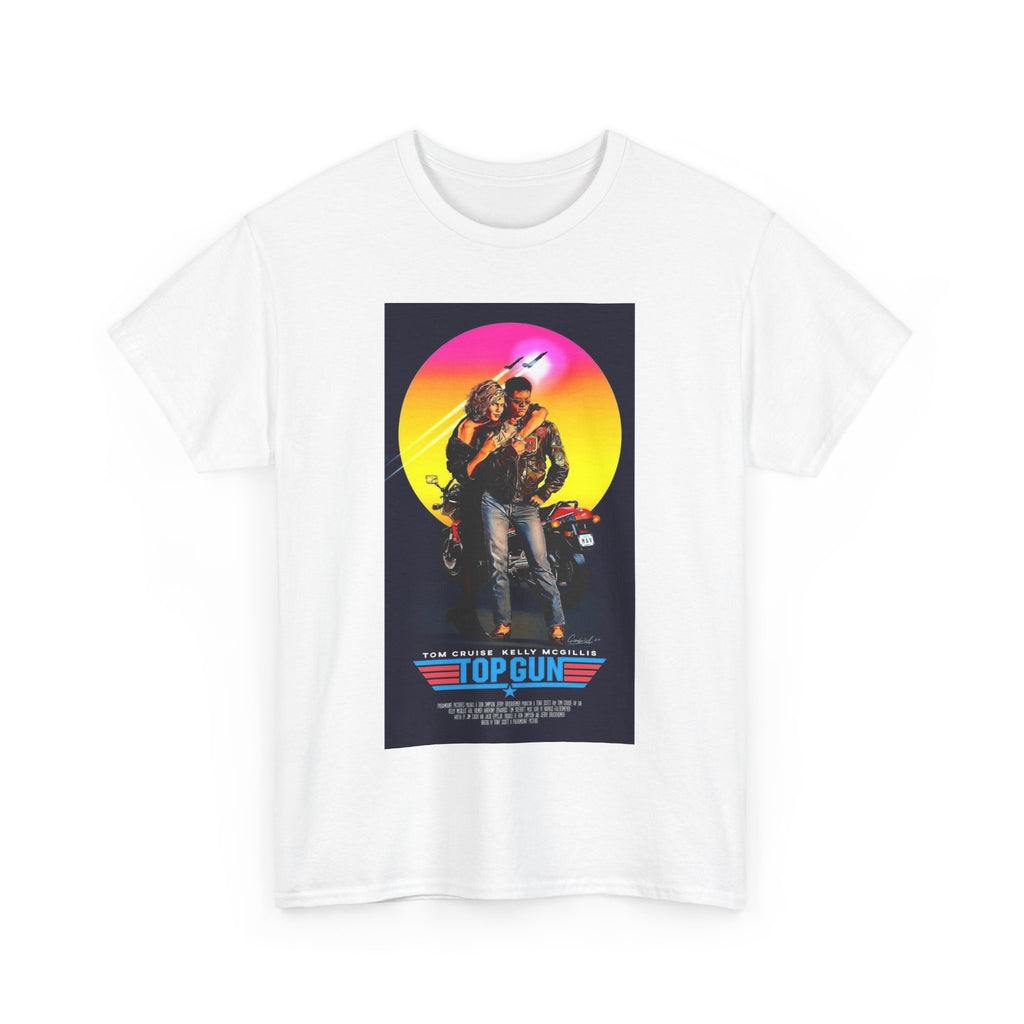 Retro 80s TOP GUN Tee – High-Flying Action Film Style
