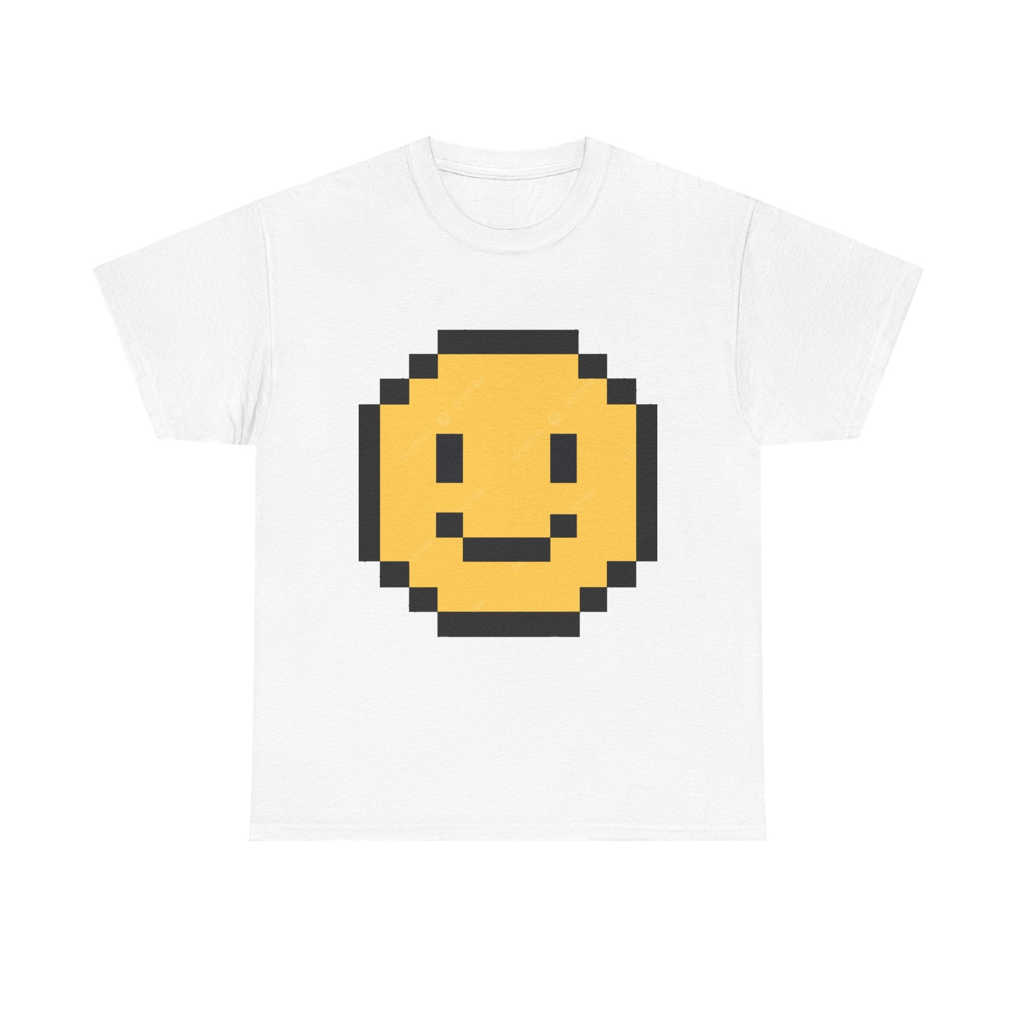 8-Bit Smiley Face Tee – Classic Pixel Art Retro Gaming Style