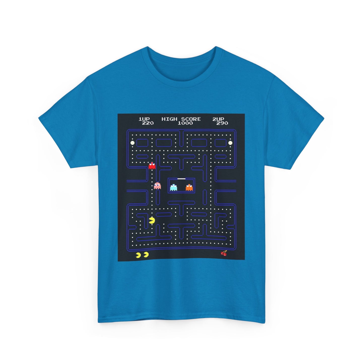 Pac-Man Screen Tee – Classic 80s Arcade Game Scene