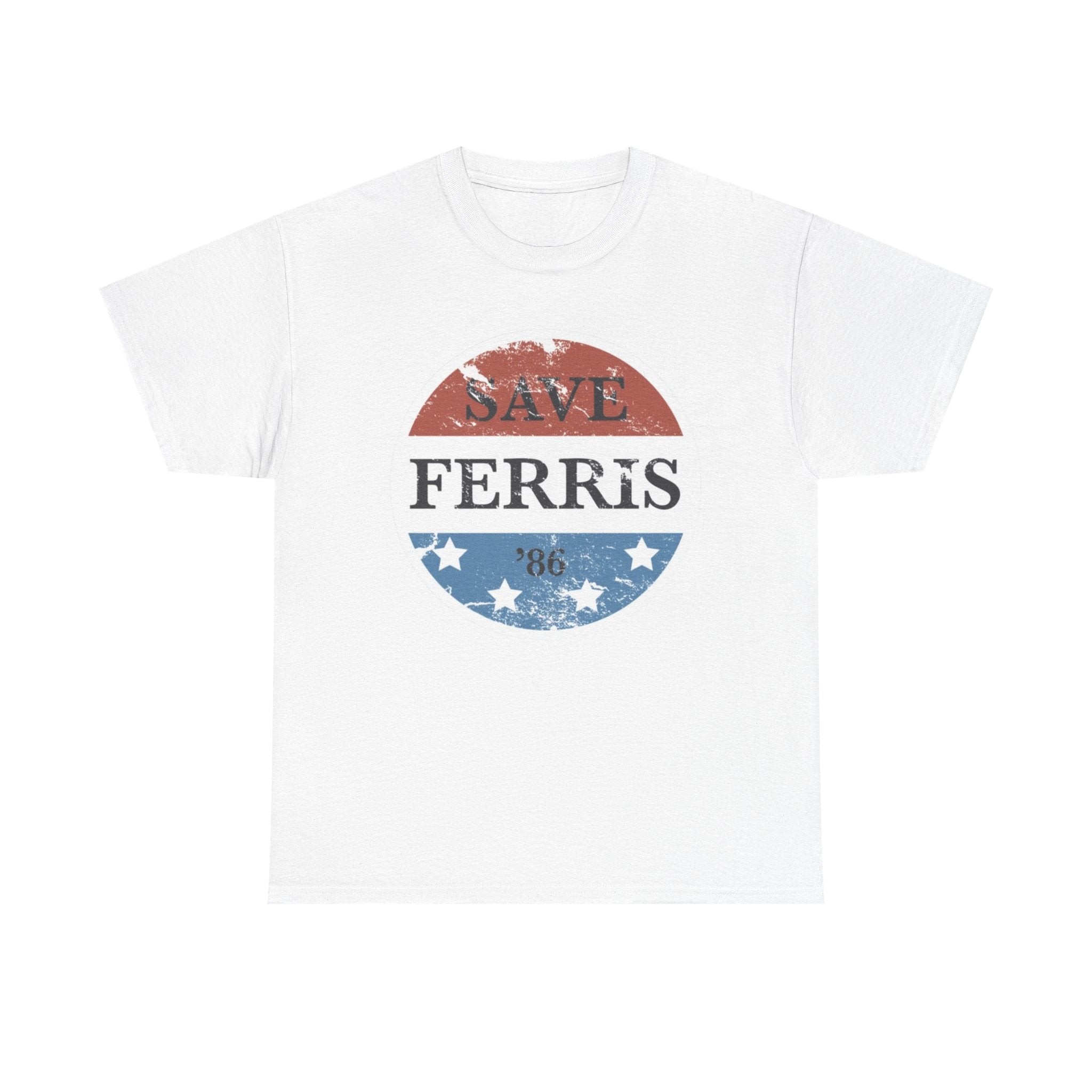 Save Ferris Classic Tee – 80s Movie Nostalgia