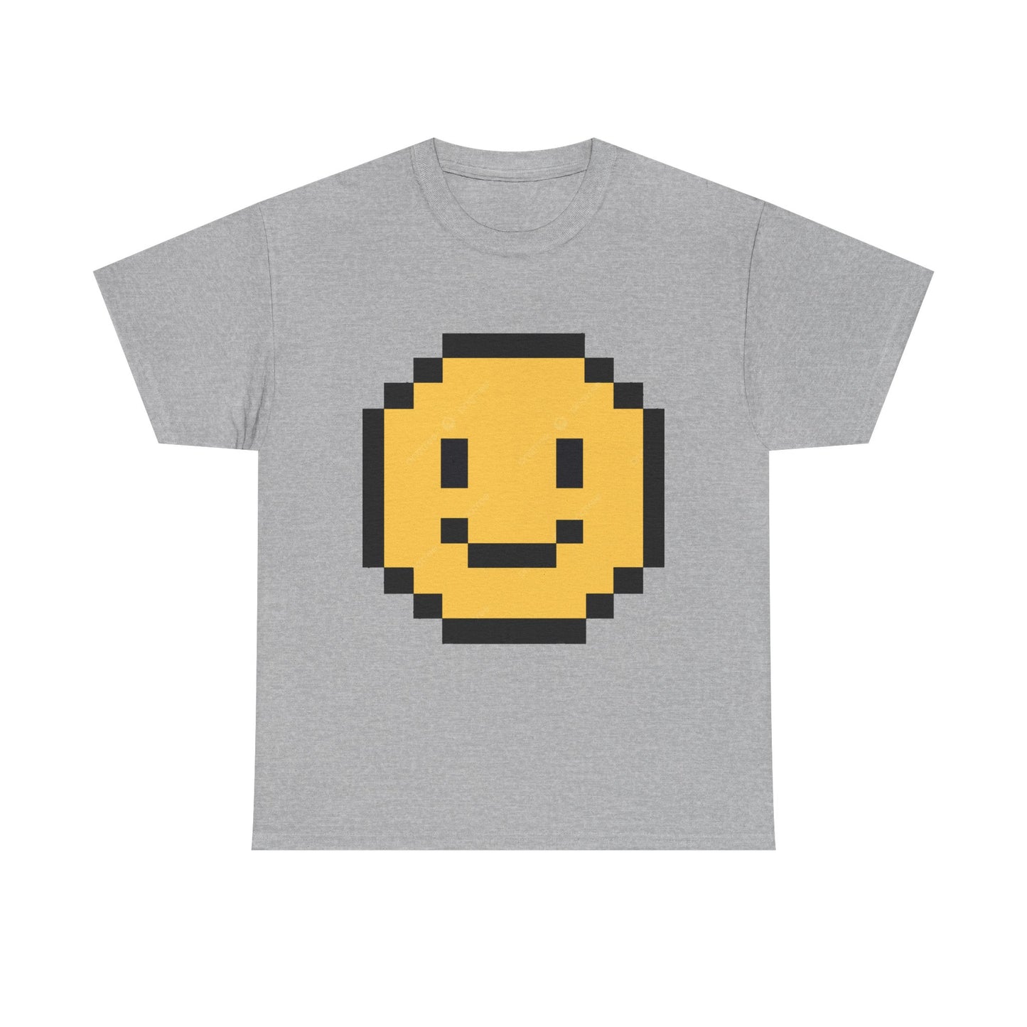 8-Bit Smiley Face Tee – Classic Pixel Art Retro Gaming Style
