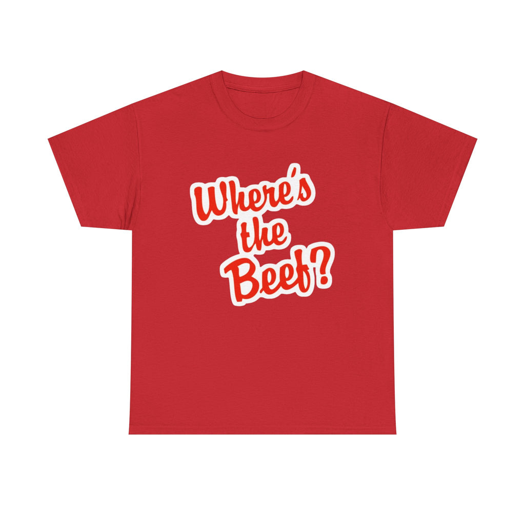Where’s the Beef? Classic Tee – 80s Ad Icon