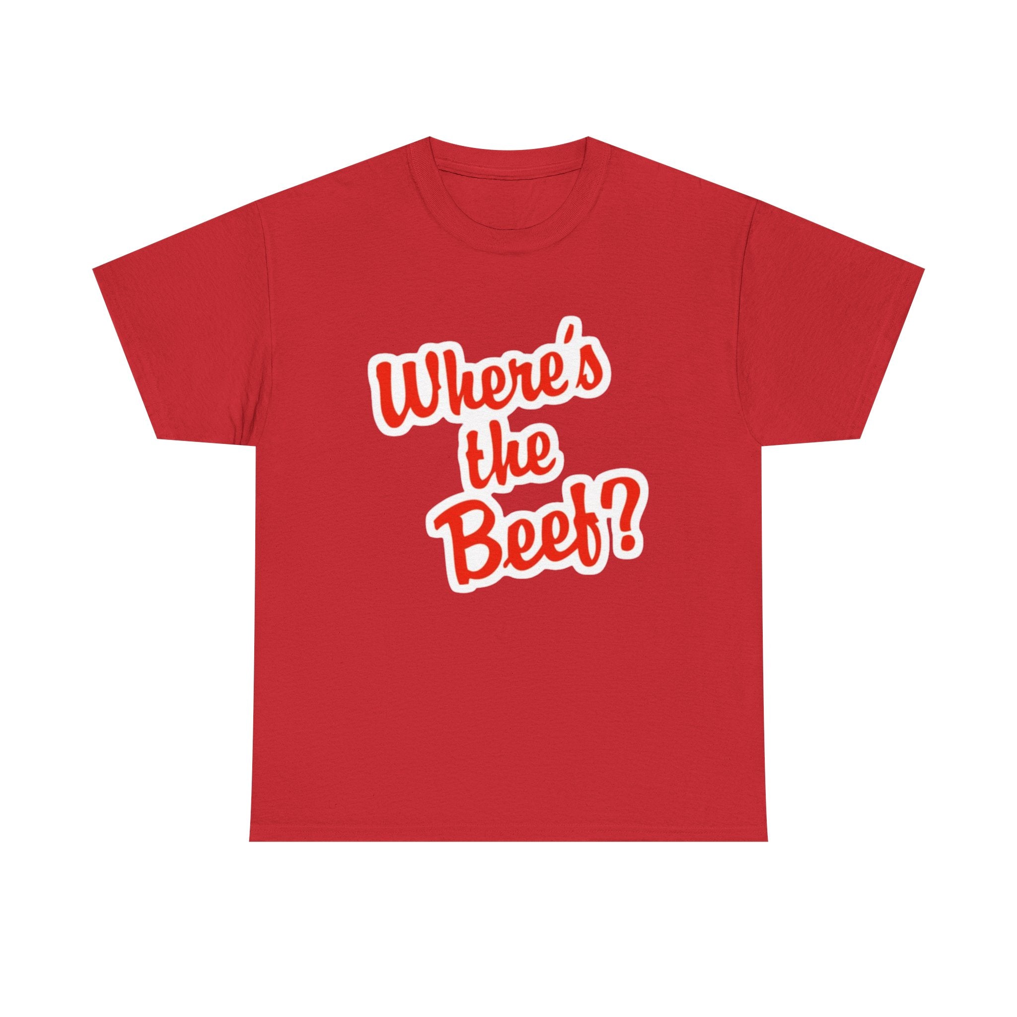 Where’s the Beef? Classic Tee – 80s Ad Icon
