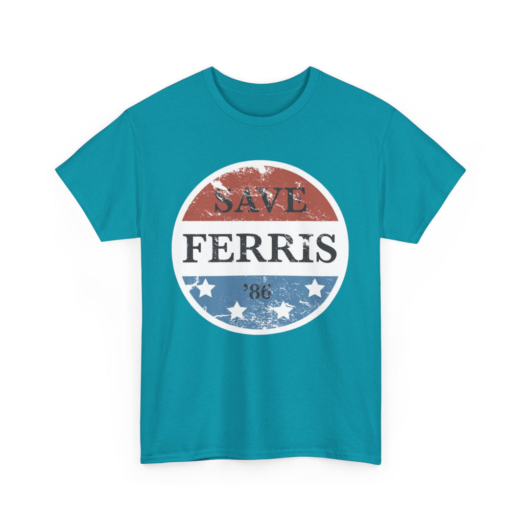 Save Ferris Classic Tee – 80s Movie Nostalgia