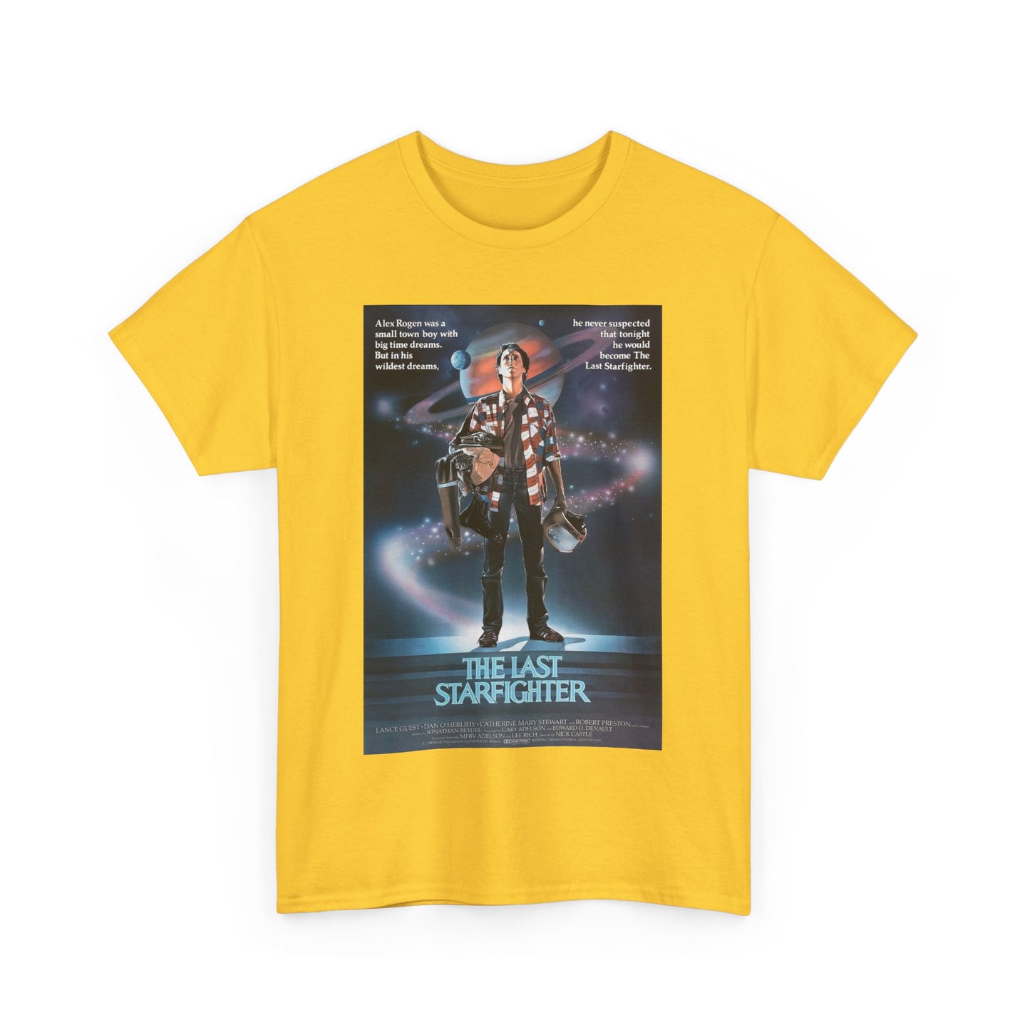 The Last Starfighter Movie Poster Tee – Retro 80s Sci-Fi Adventure