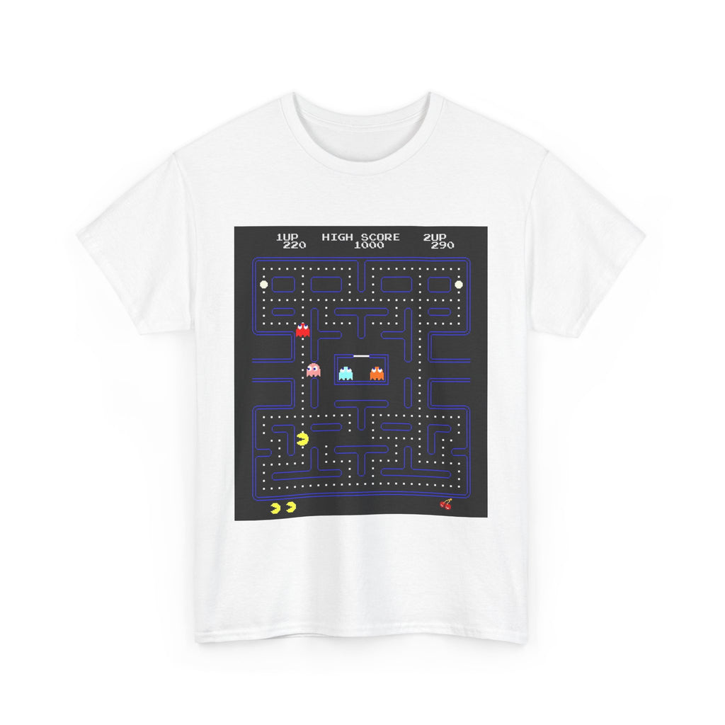 Pac-Man Screen Tee – Classic 80s Arcade Game Scene