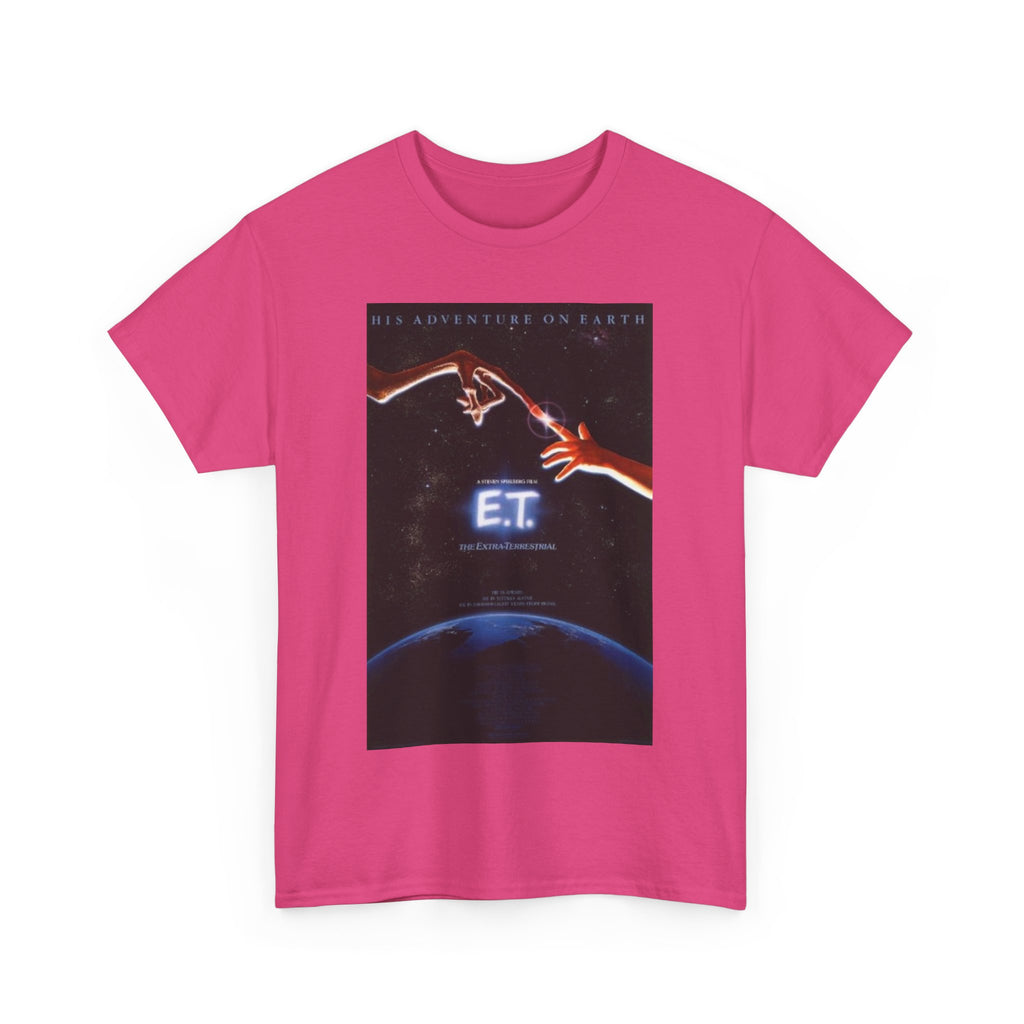 E.T. the Extra-Terrestrial Movie Poster Tee – Classic 80s Sci-Fi Family Film