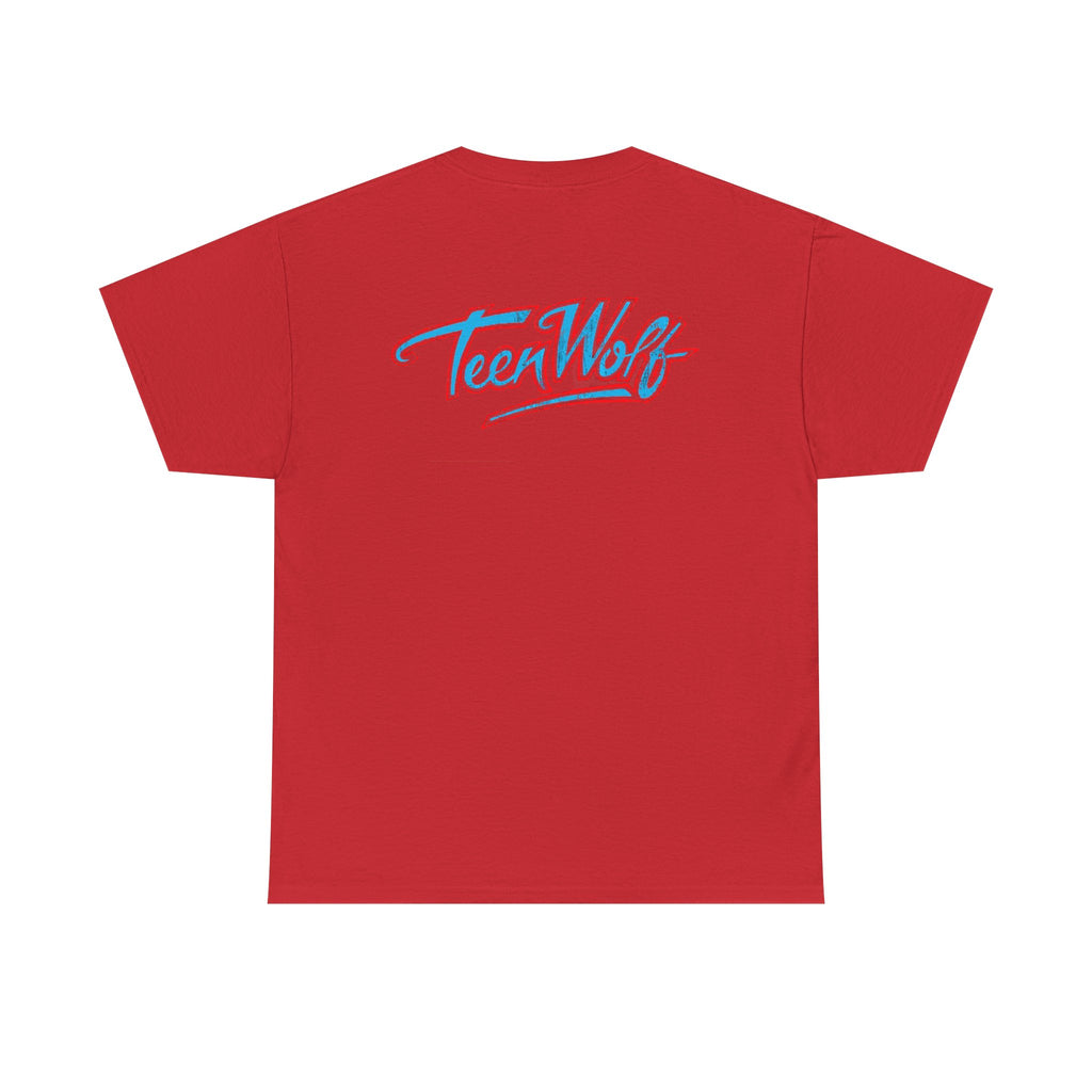 Teen Wolf Neon Logo Tee – 80s Movie Magic