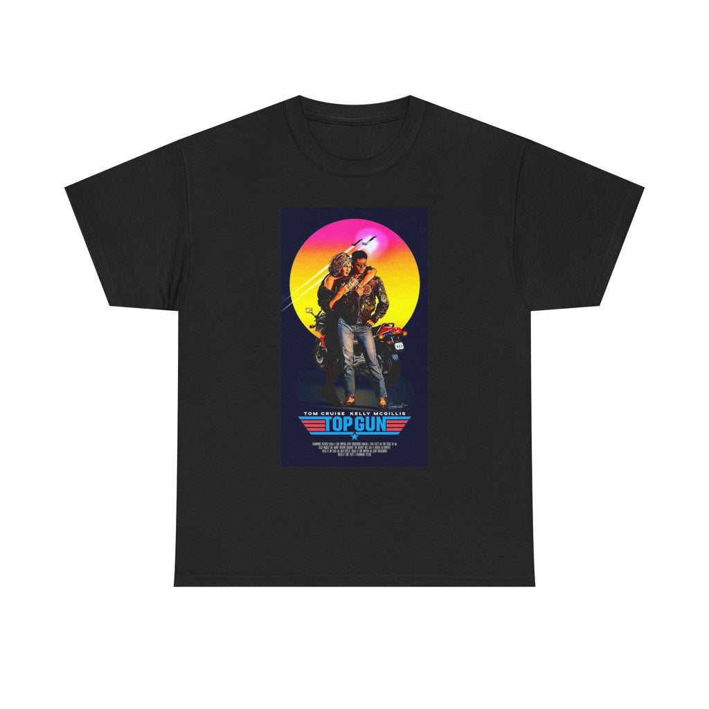 Retro 80s TOP GUN Tee – High-Flying Action Film Style