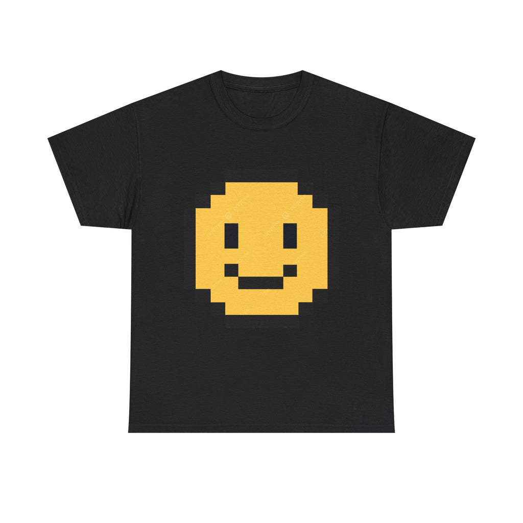 8-Bit Smiley Face Tee – Classic Pixel Art Retro Gaming Style