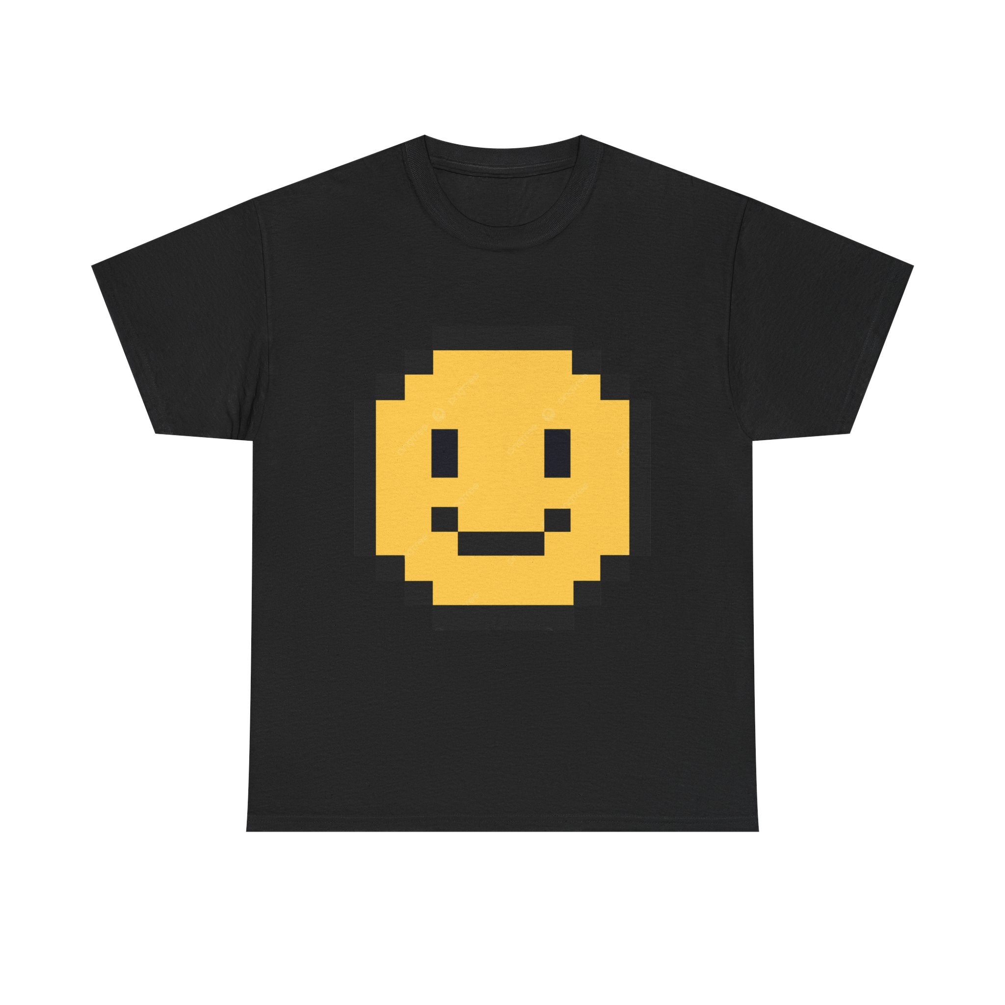 8-Bit Smiley Face Tee – Classic Pixel Art Retro Gaming Style