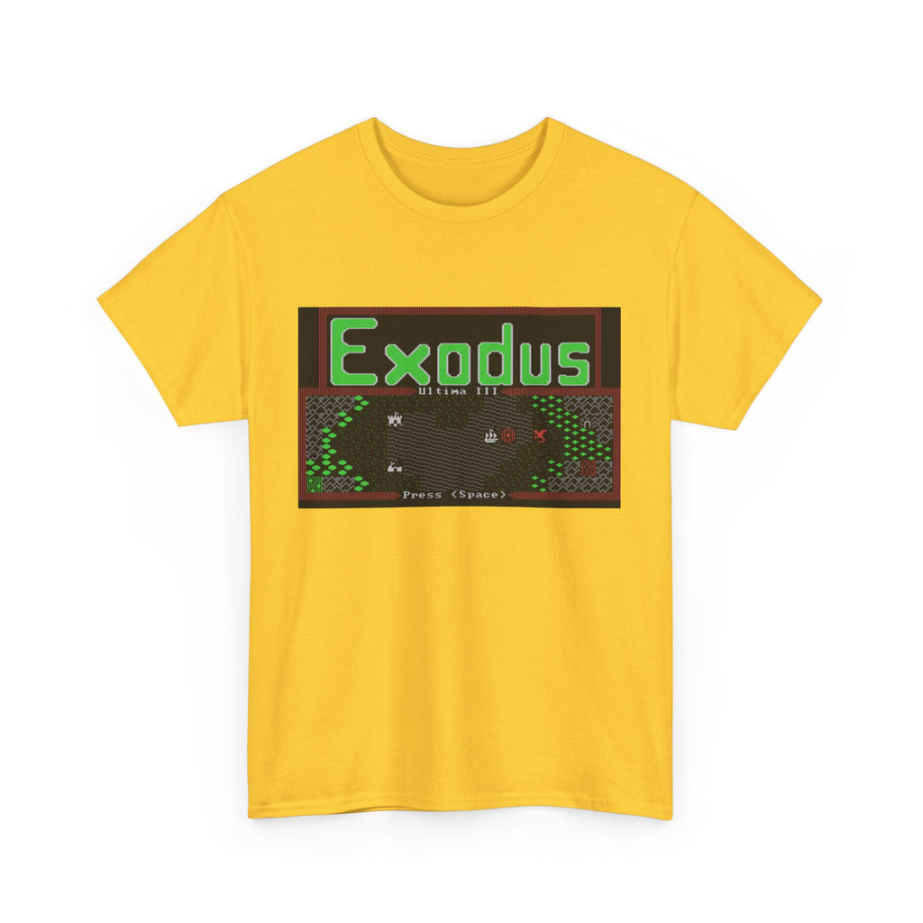 Ultima III: Exodus Commodore 64 Title Screen Tee – Classic C64 RPG