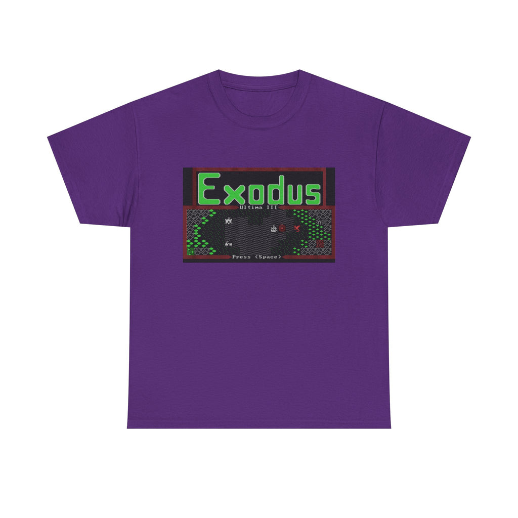 Ultima III: Exodus Commodore 64 Title Screen Tee – Classic C64 RPG