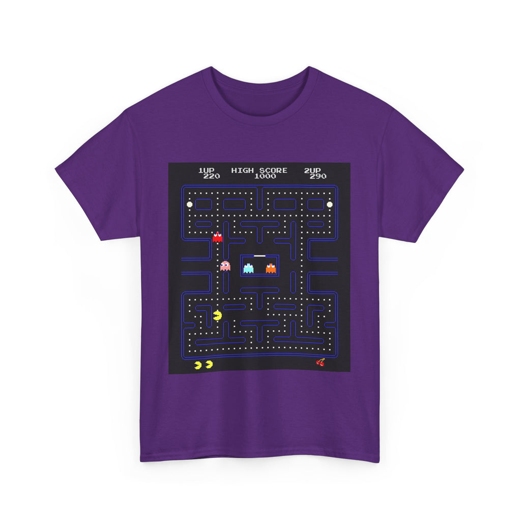 Pac-Man Screen Tee – Classic 80s Arcade Game Scene