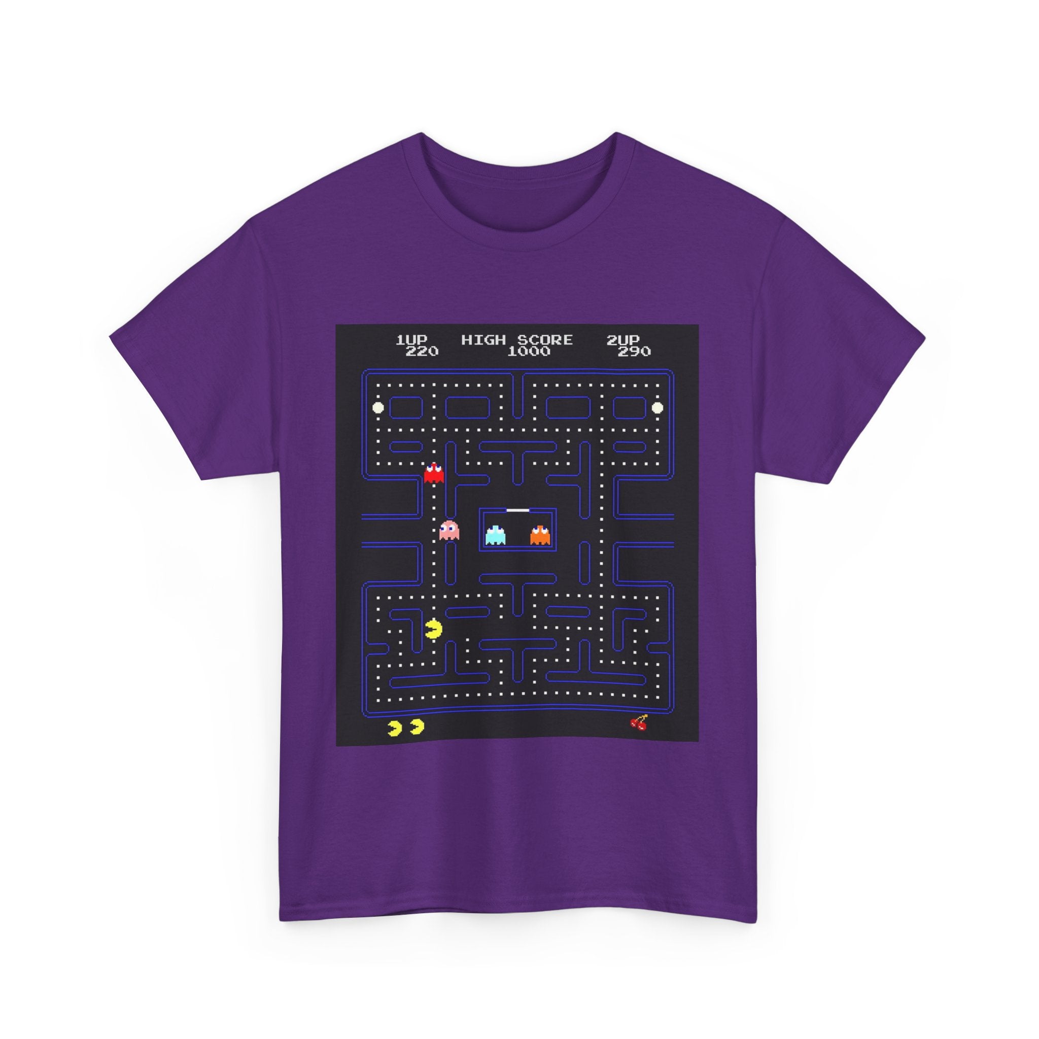 Pac-Man Screen Tee – Classic 80s Arcade Game Scene