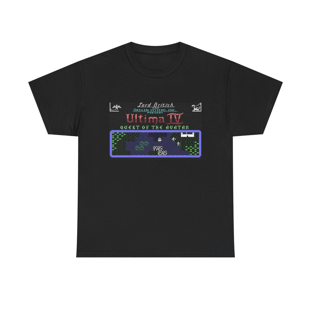 Ultima IV: Quest of the Avatar Commodore 64 Title Screen Tee – Classic C64 RPG
