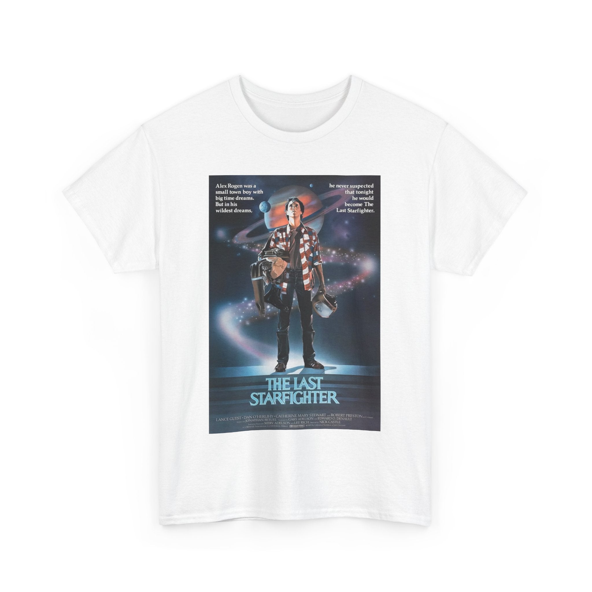 The Last Starfighter Movie Poster Tee – Retro 80s Sci-Fi Adventure