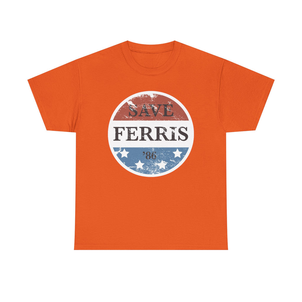 Save Ferris Classic Tee – 80s Movie Nostalgia