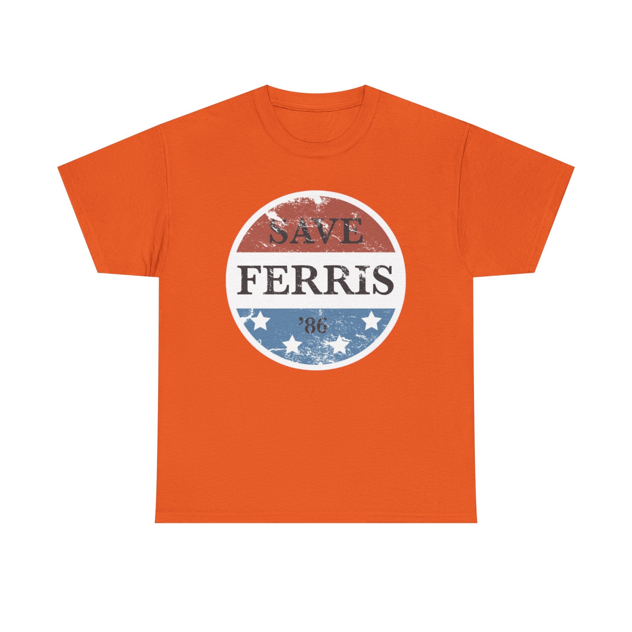 Save Ferris Classic Tee – 80s Movie Nostalgia