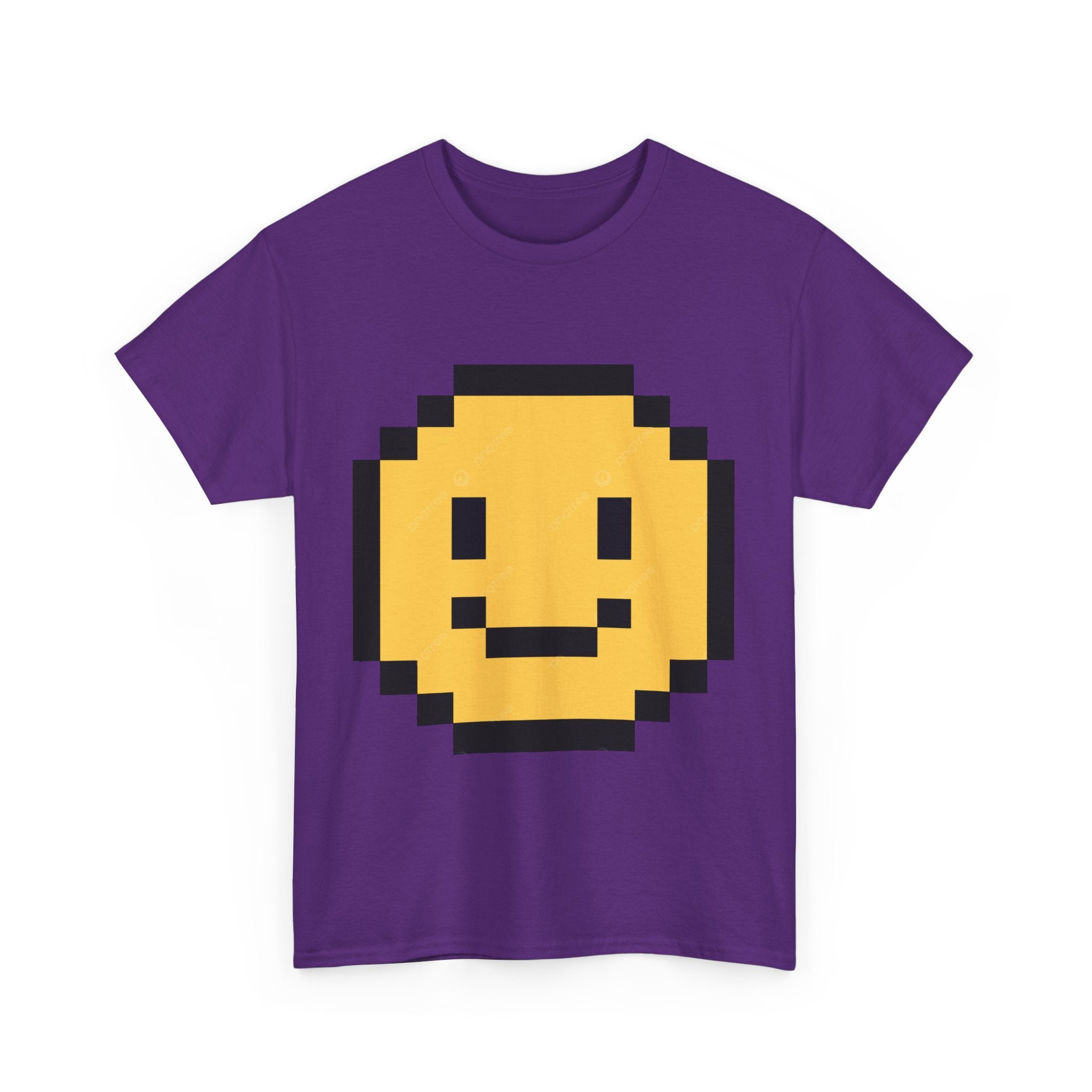 8-Bit Smiley Face Tee – Classic Pixel Art Retro Gaming Style