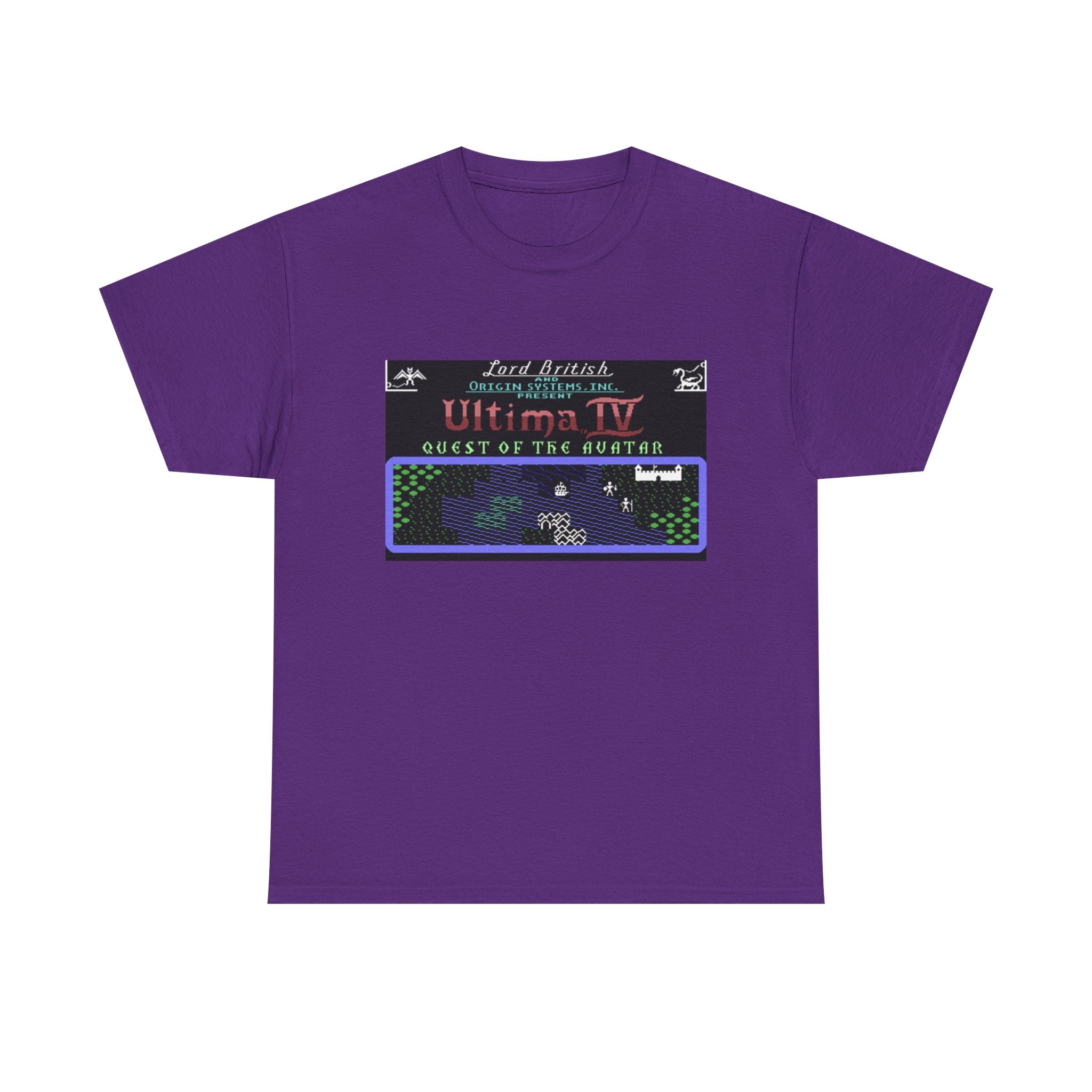 Ultima IV: Quest of the Avatar Commodore 64 Title Screen Tee – Classic C64 RPG