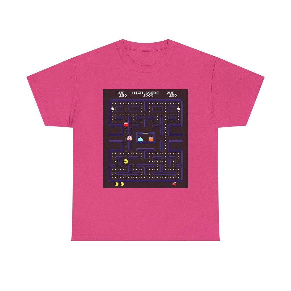 Pac-Man Screen Tee – Classic 80s Arcade Game Scene