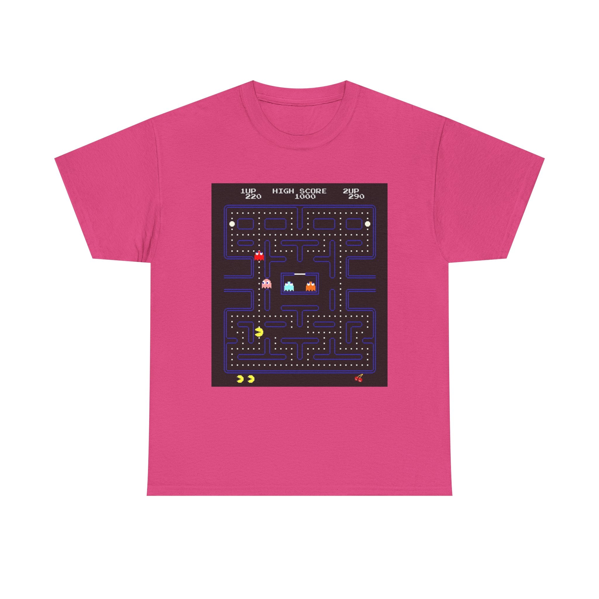 Pac-Man Screen Tee – Classic 80s Arcade Game Scene